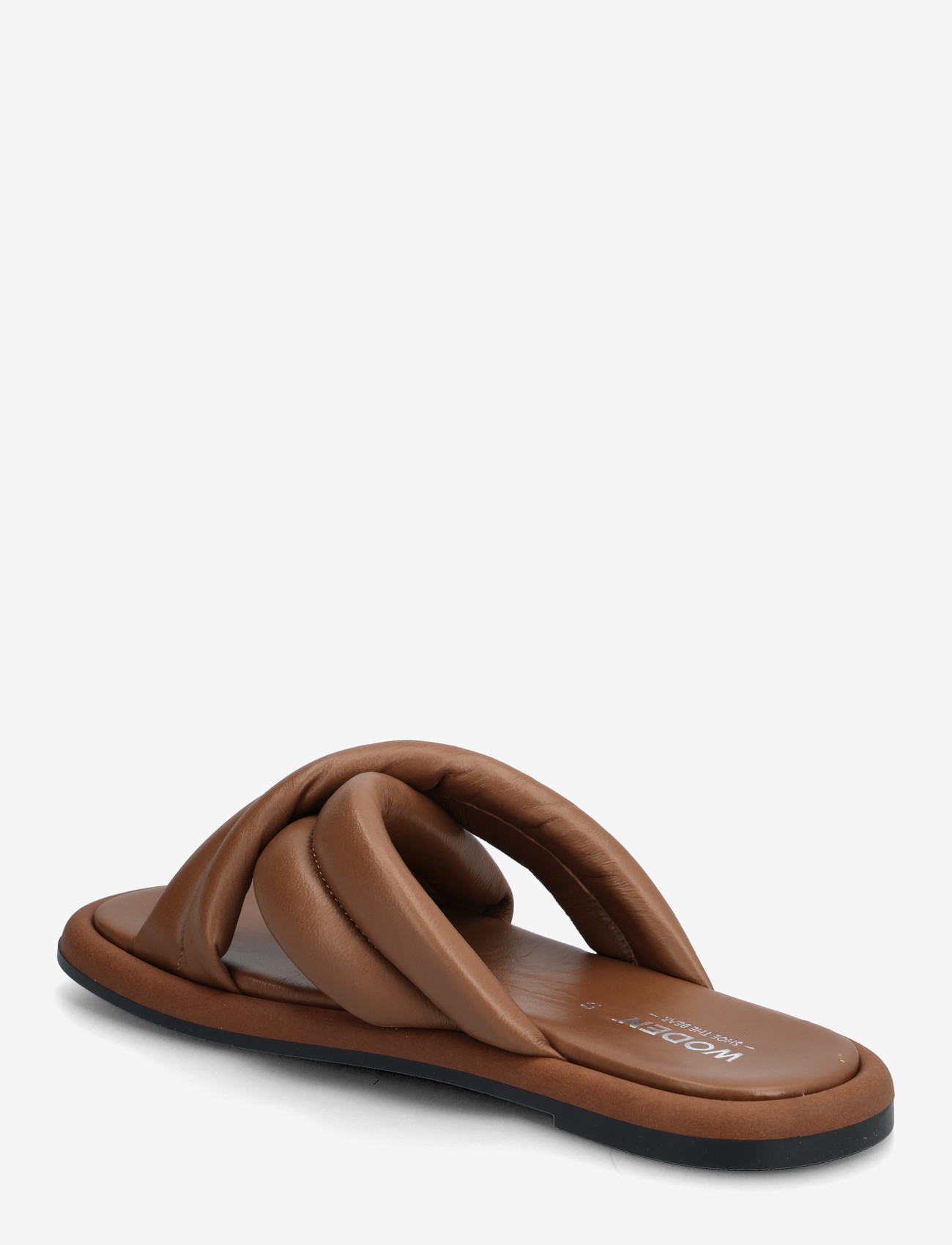WODEN - Lotta Cross Mule - flade mules - tan - 2