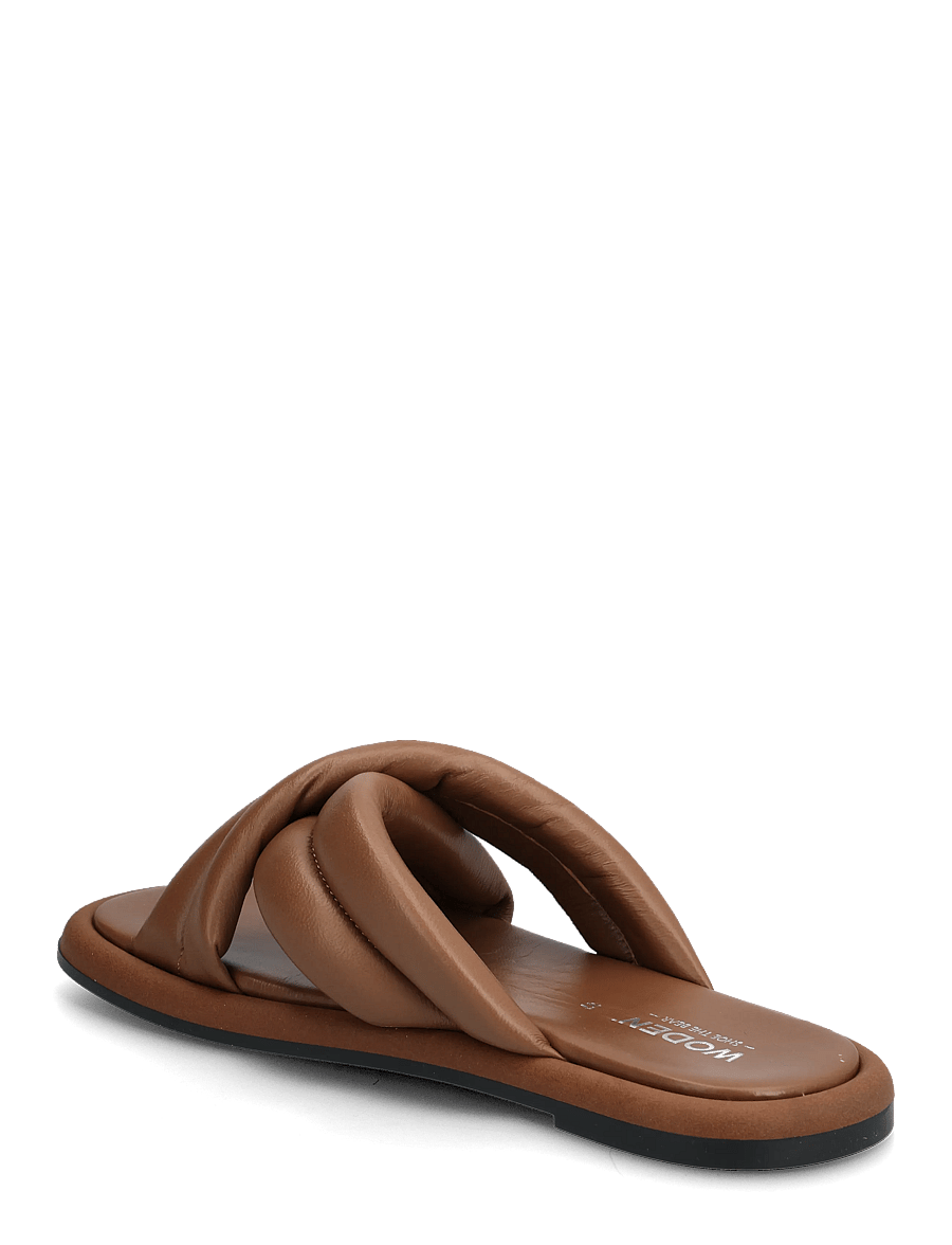 WODEN - Lotta Cross Mule - madalad sandaalid - tan - 2