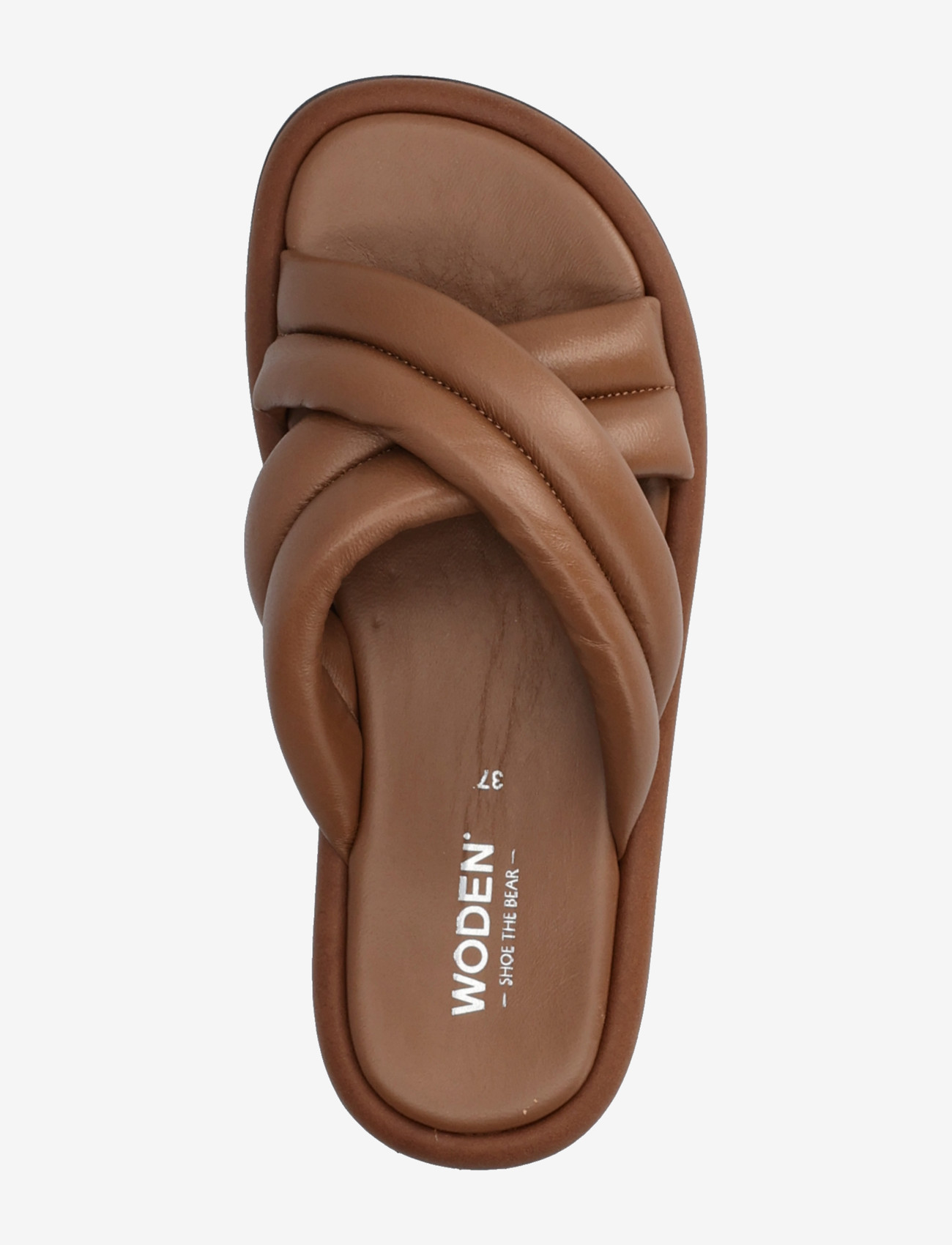 WODEN - Lotta Cross Mule - flade mules - tan - 3