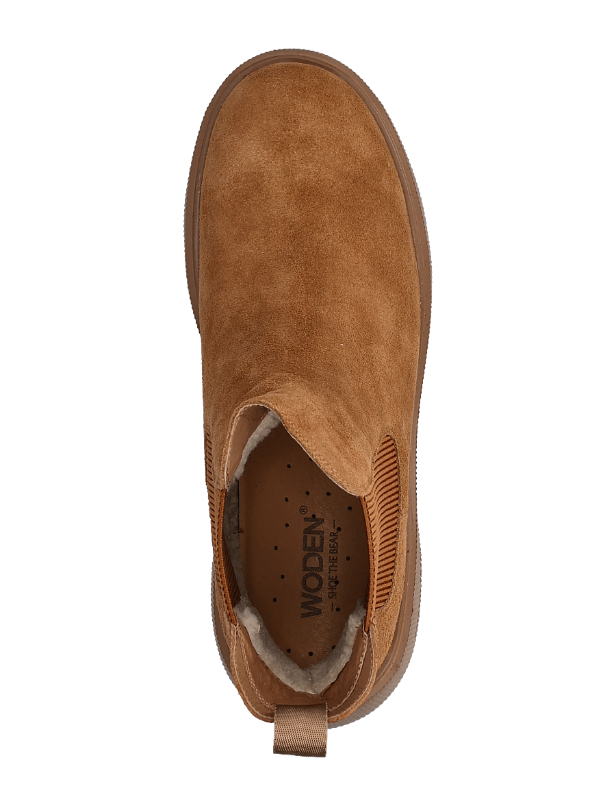 WODEN - Aya Warm - chelsea boots - caramel - 3
