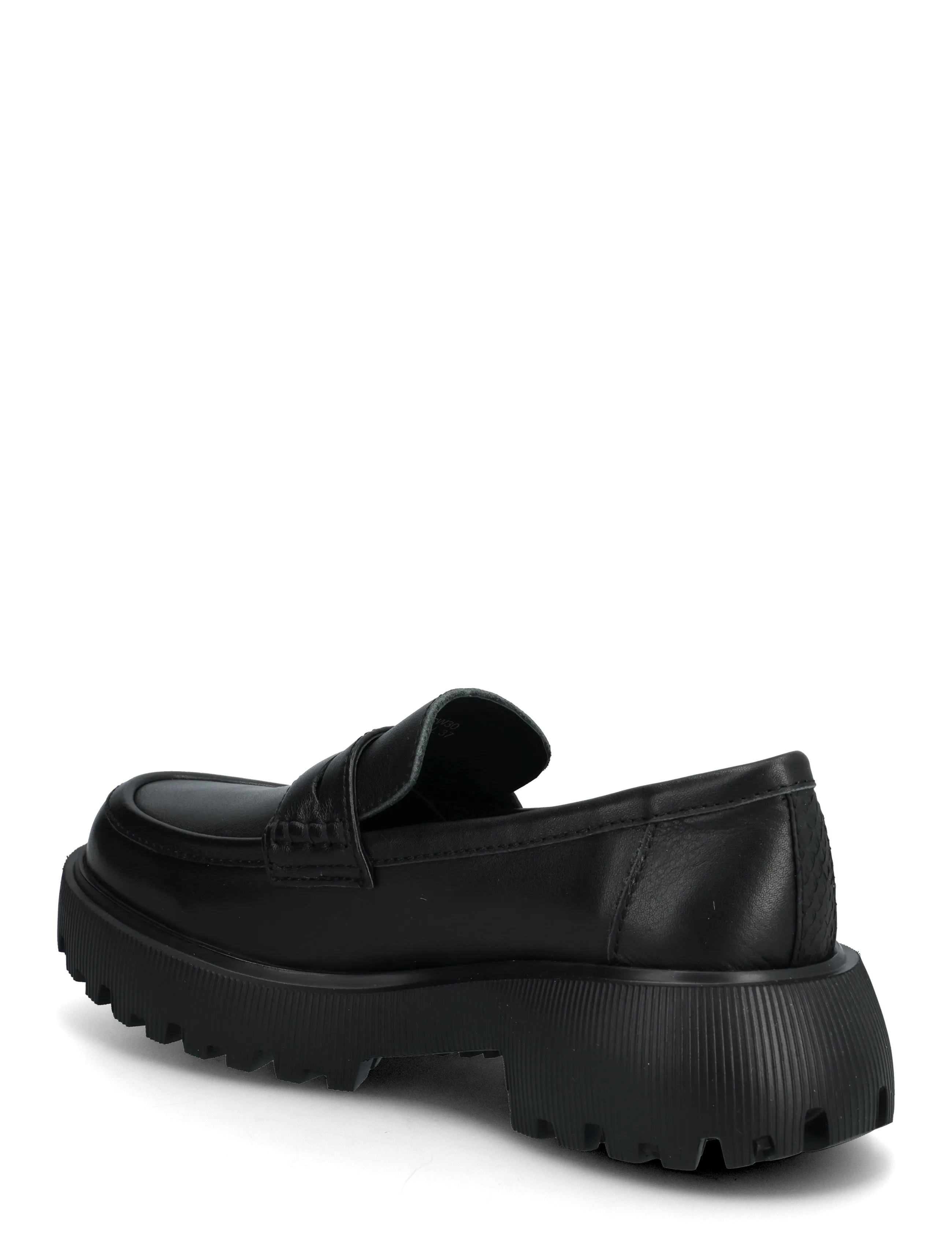 WODEN - Posey L - loafers med klack - black - 2