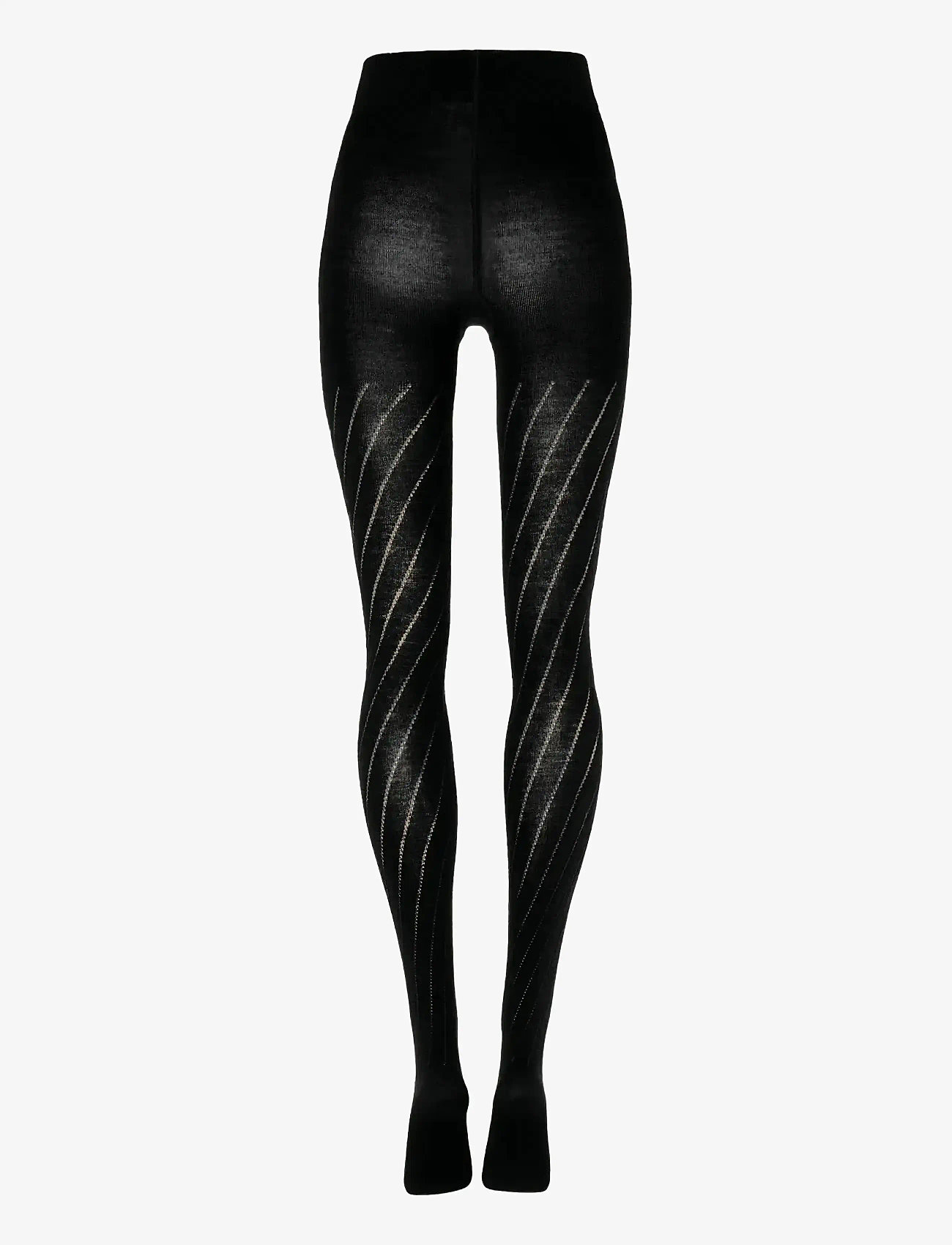 Wolford - Merino Dot Tights - kvinder - black - 1