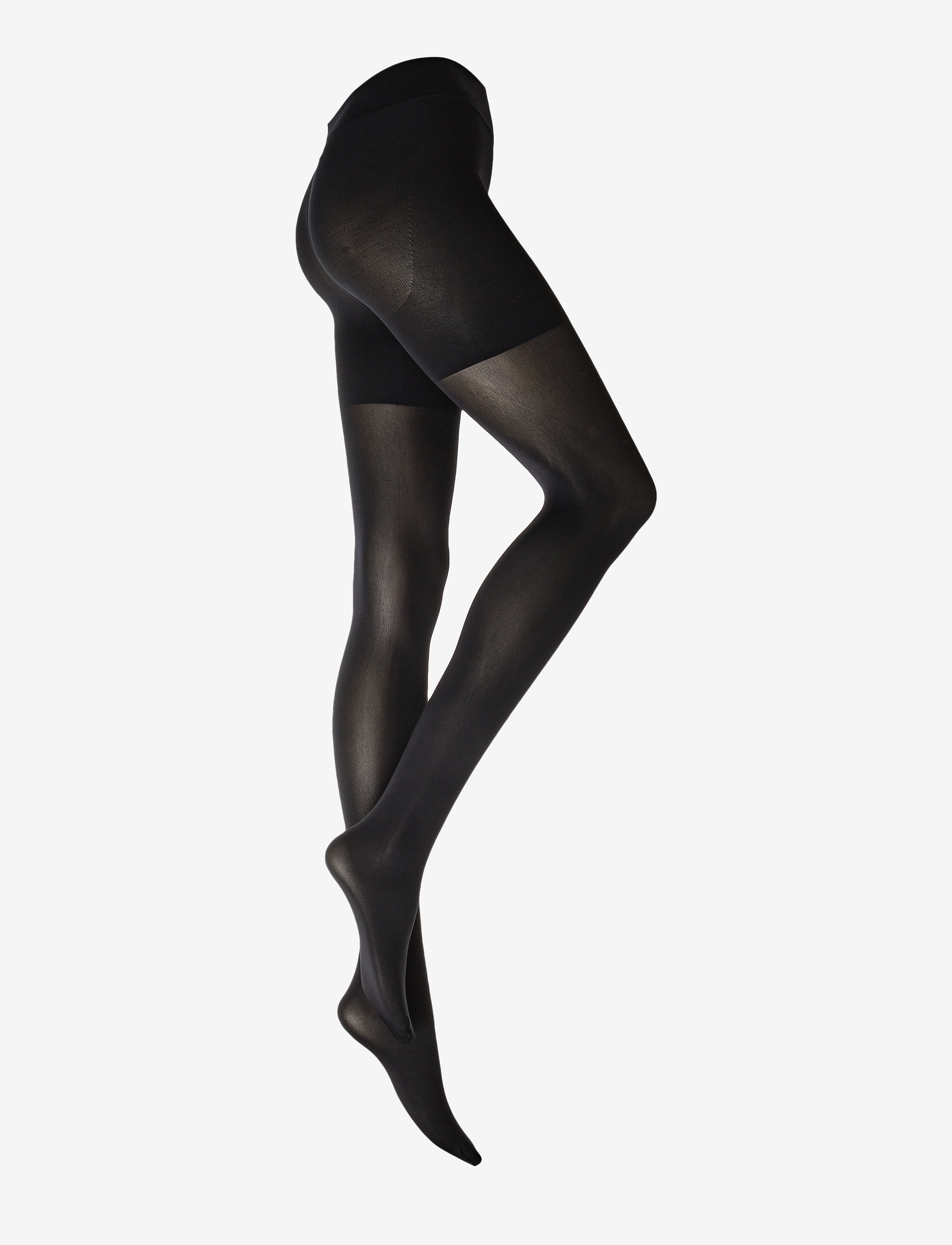 Tummy 66 Control Top Tights - BLACK