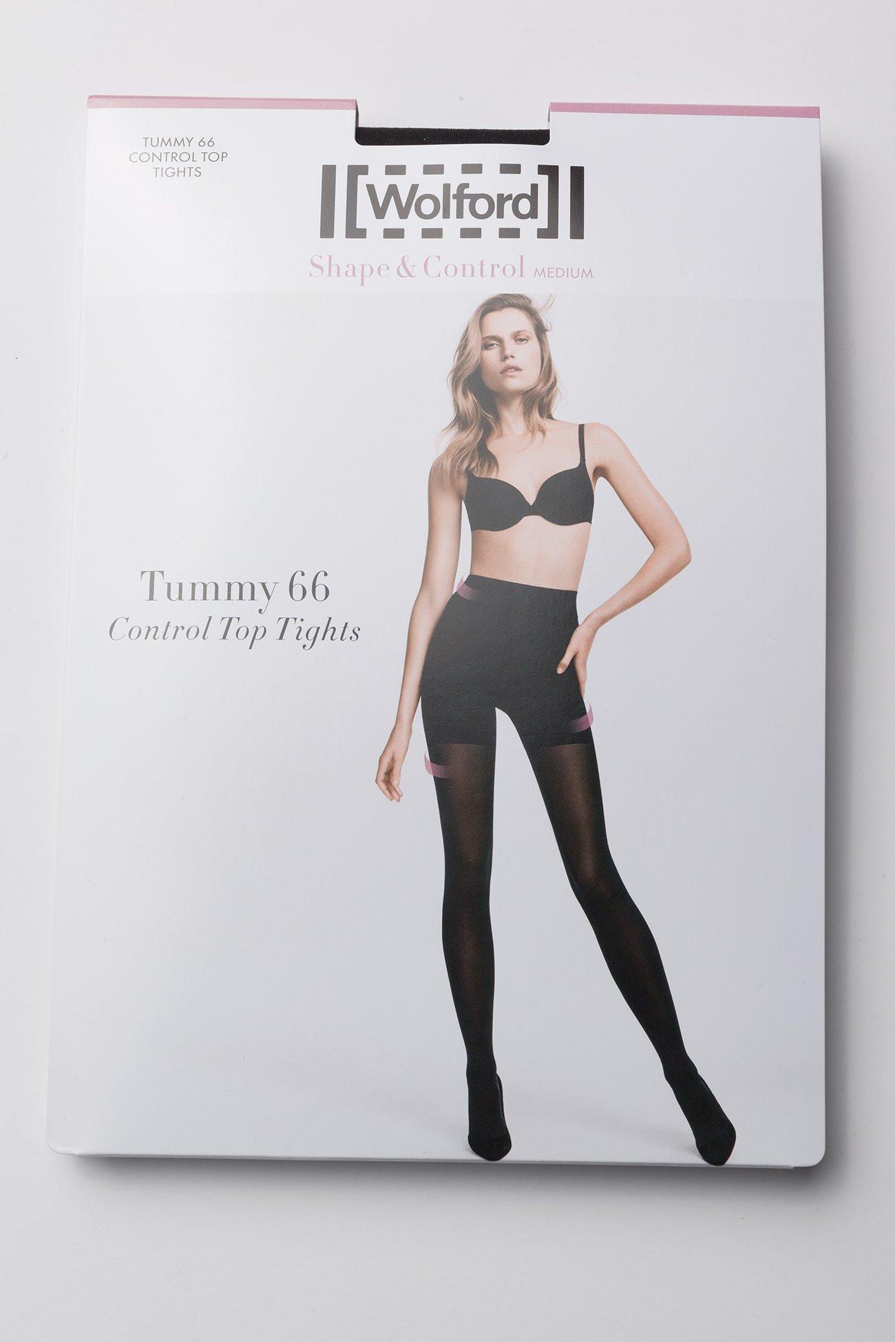 Wolford - Tummy 66 Control Top Tights - speciella tillfällen - black - 2