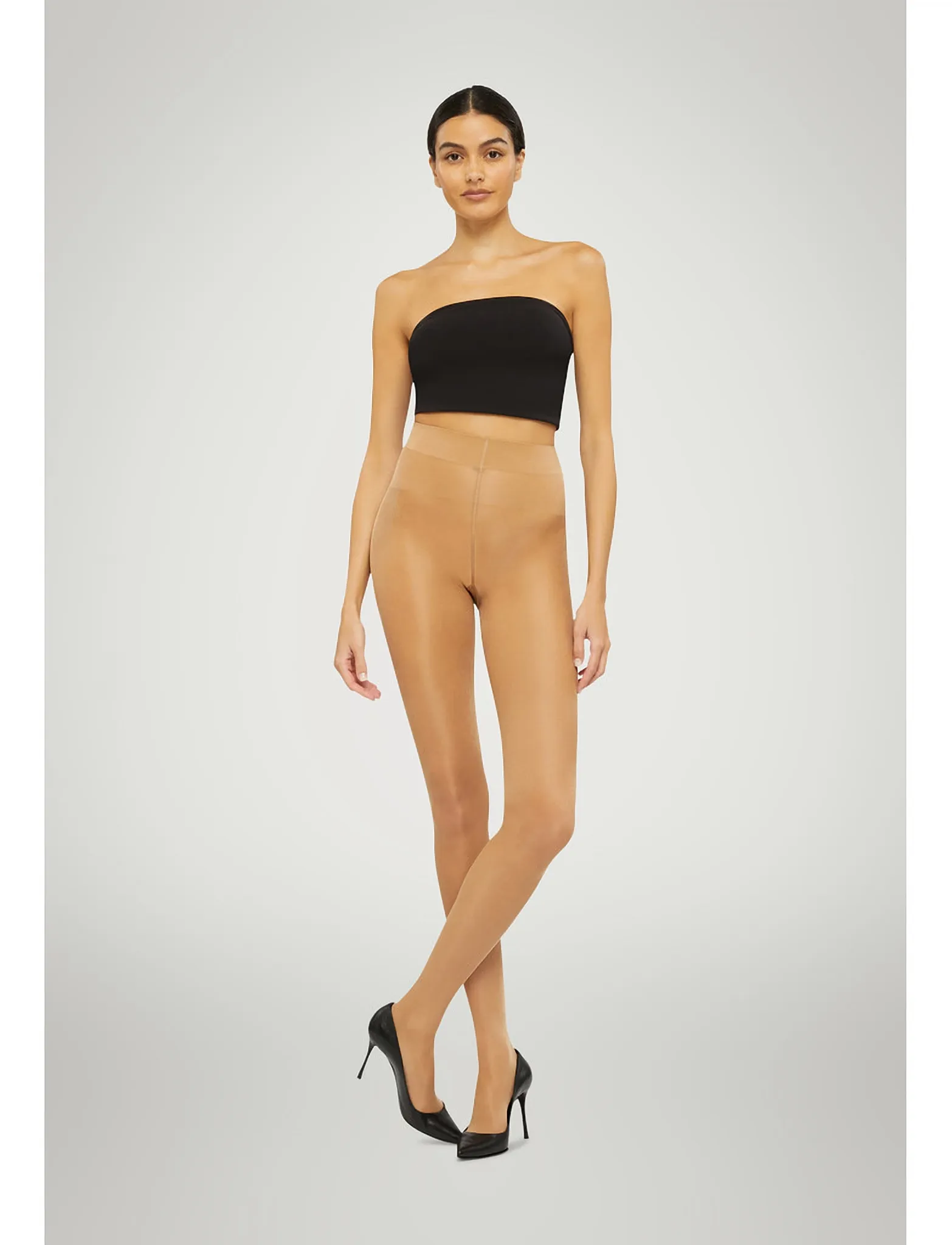 Wolford - Satin Touch 20 Tights - besondere anlässe - gobi - 0