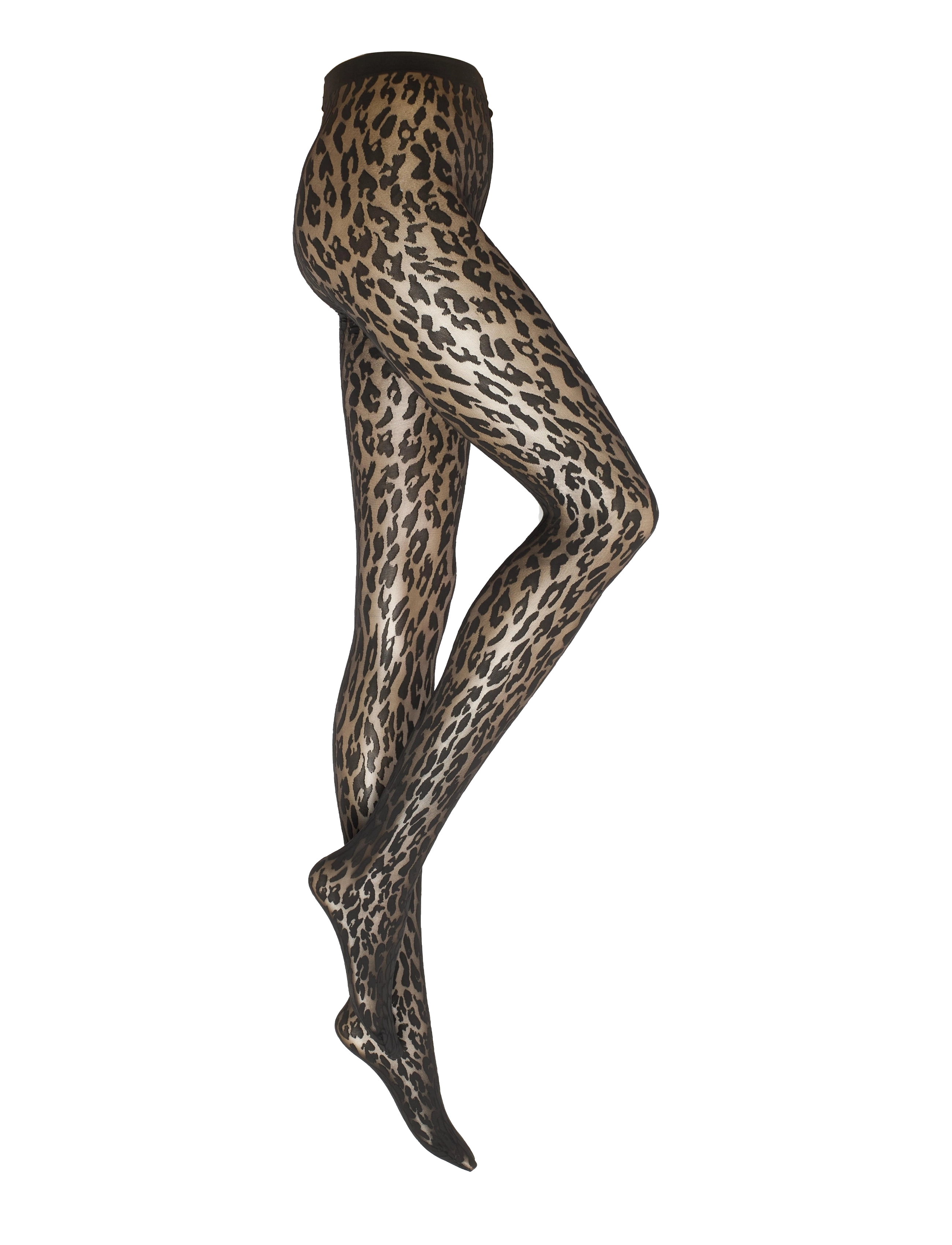 Wolford Leo Tights - Strømpebukser - BLACK/BLACK / black