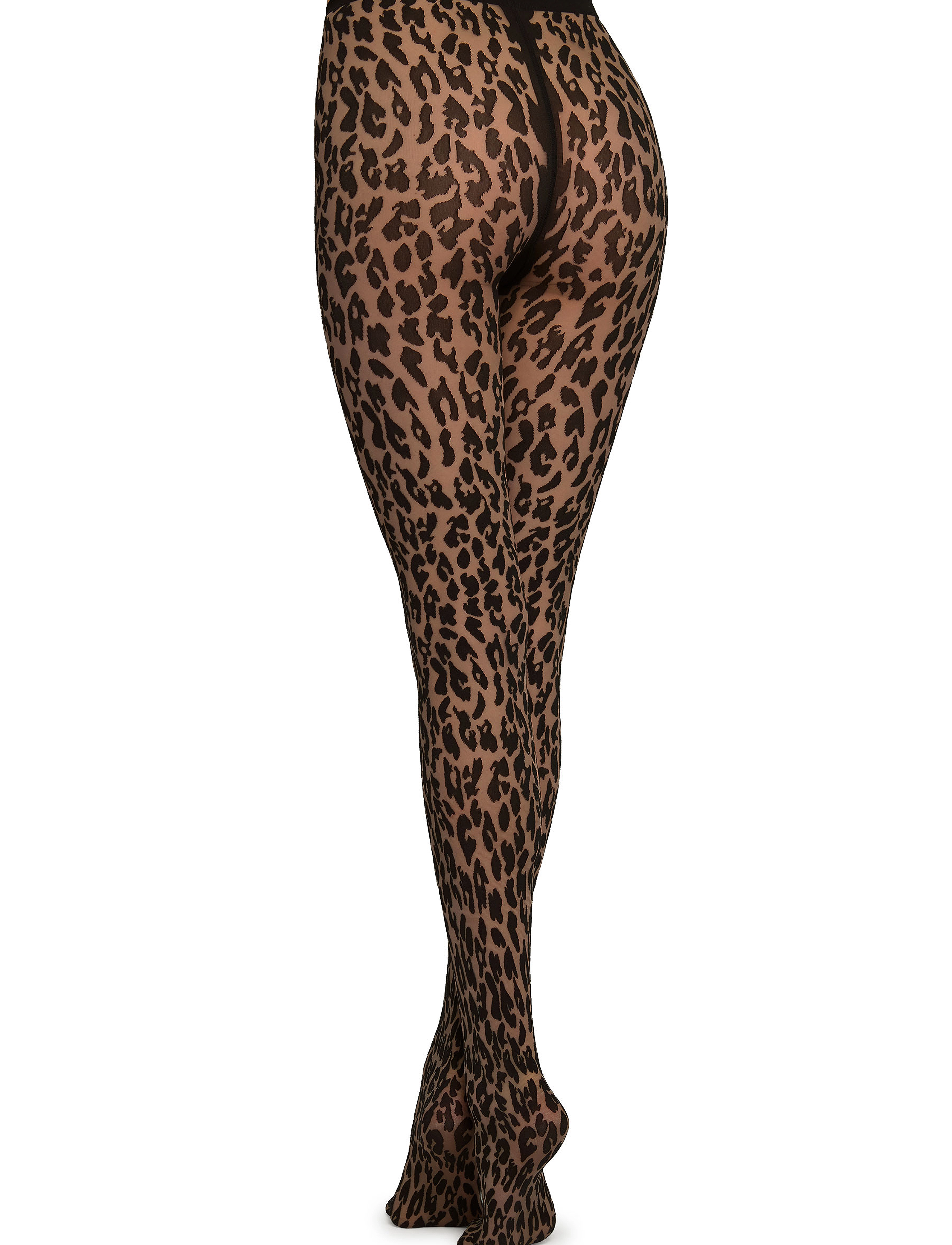 Wolford - Leo Tights - besondere anlässe - black/black - 3