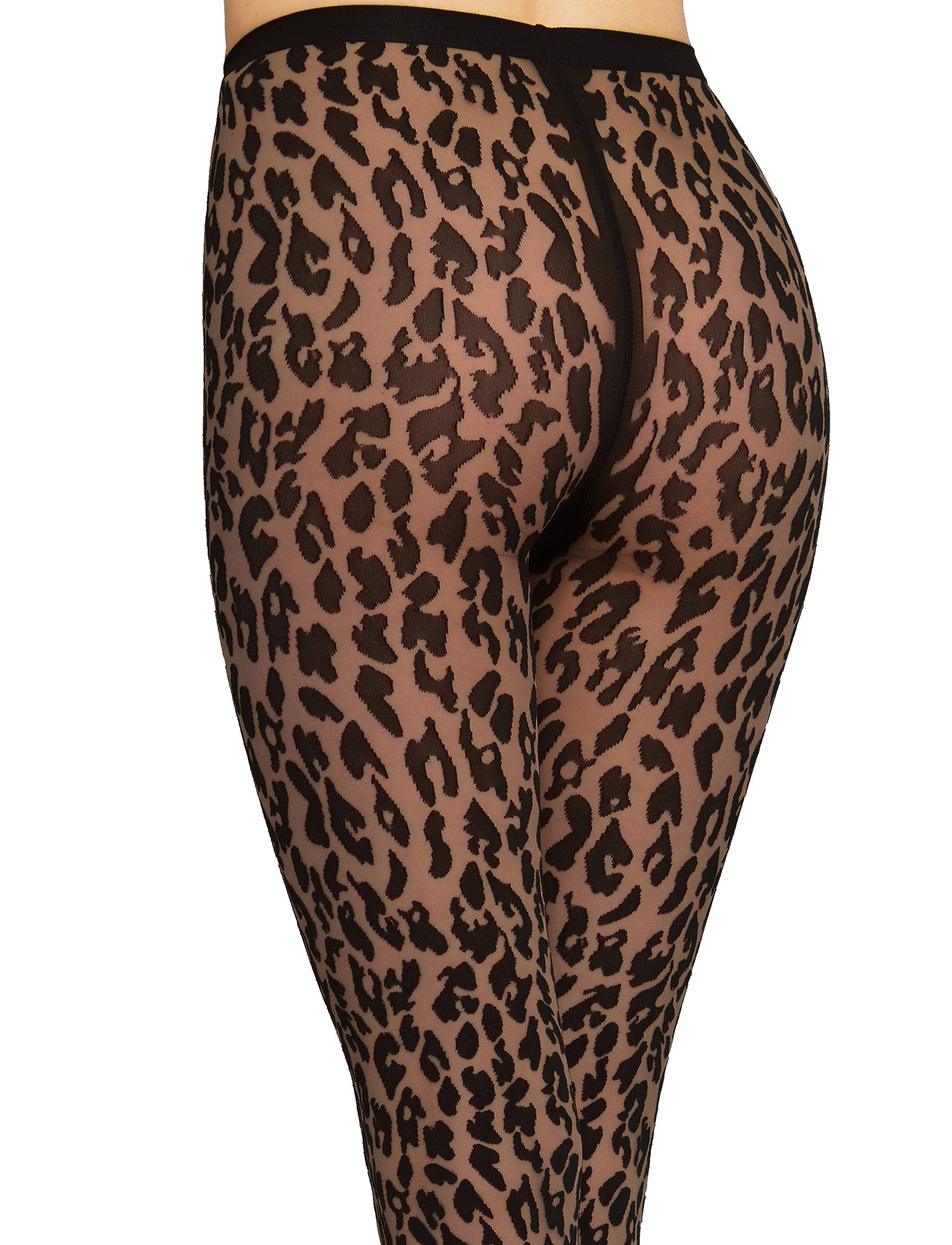 Wolford - Leo Tights - besondere anlässe - black/black - 5