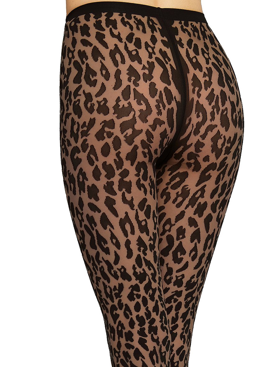 Wolford - Leo Tights - besondere anlässe - black/black - 5