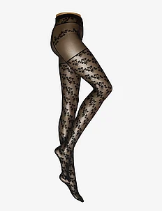 Floral Suspender Tights, Wolford