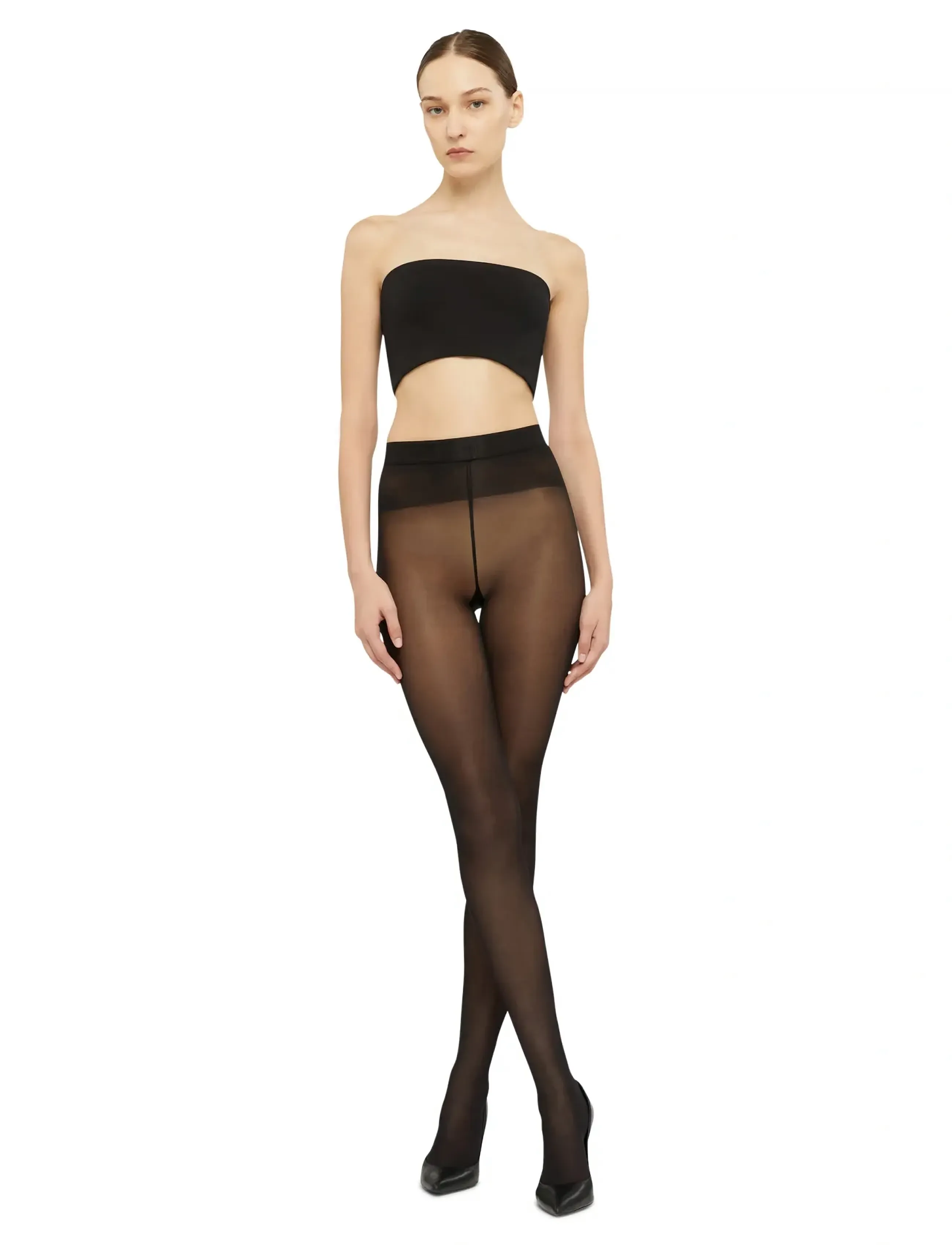 Wolford Synergy 40 Tights, M, Black, Lingeri > Strømpebukser & Leggings, Dame