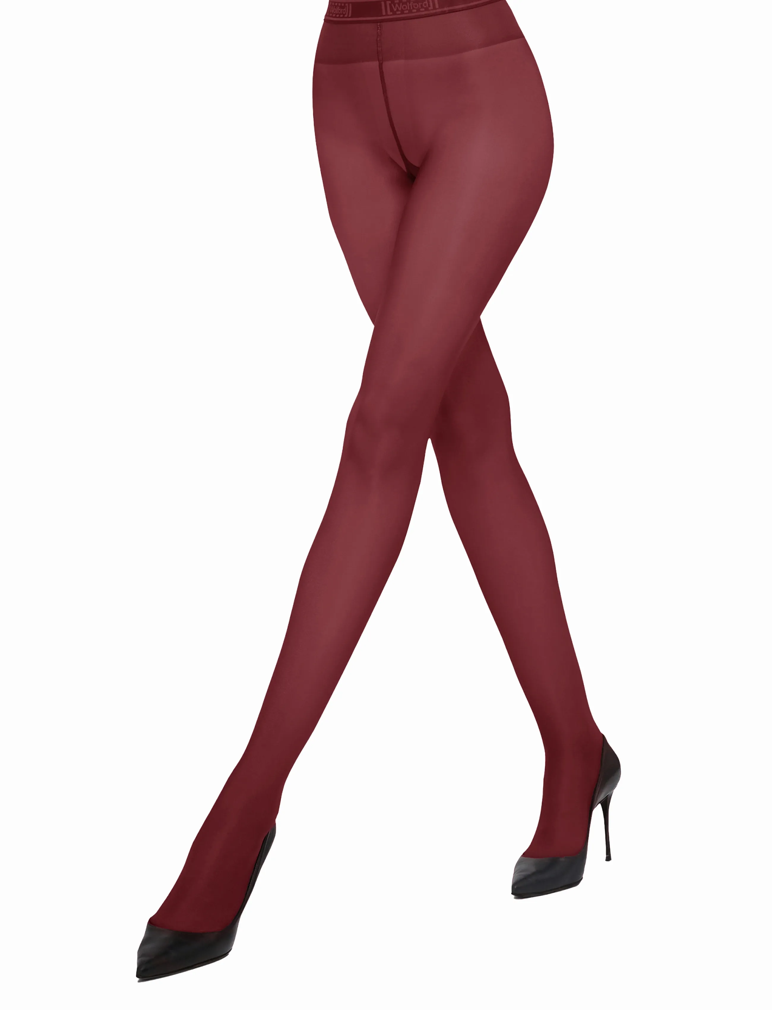 Wolford - Neon 40 Tights - særlige begivenheder - bordeaux - 4