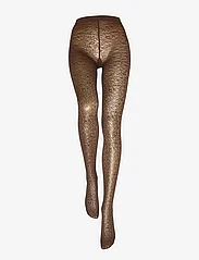 Wolford - Floral Jacquard Tights - sukkahousut - umber - 1