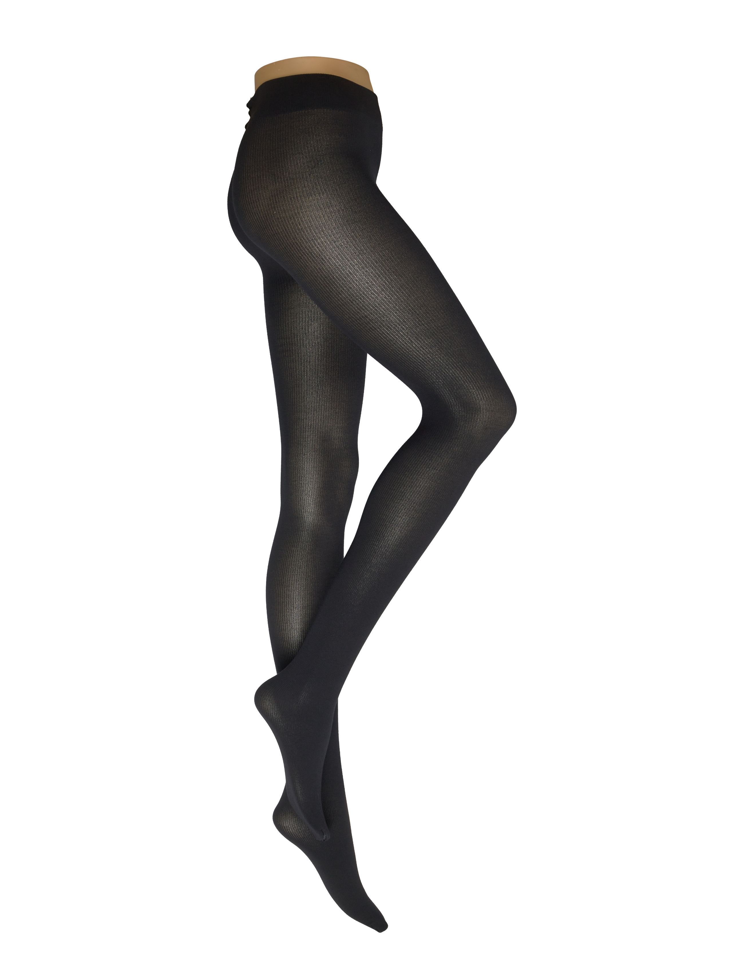 Wolford Cotton Rib Tights, L, Unterwäsche, Schwarz - Pantyhose & Leggings, Frauen