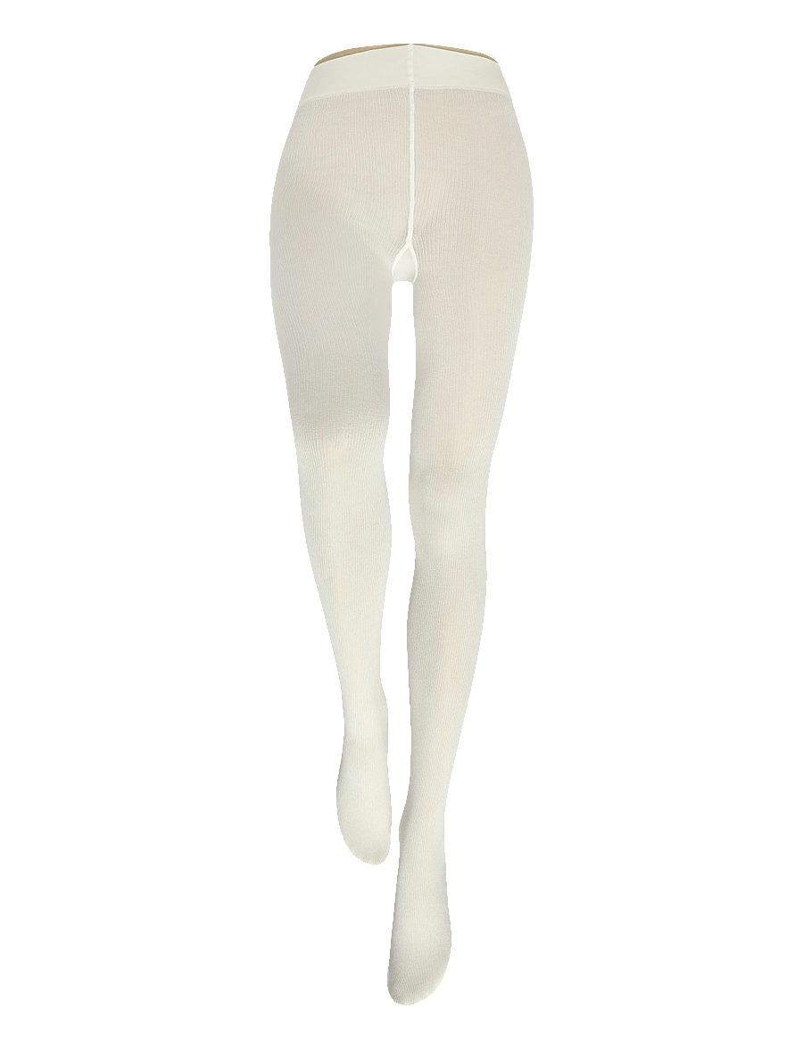 Wolford - Cotton Rib Tights - særlige begivenheder - ecrue - 0