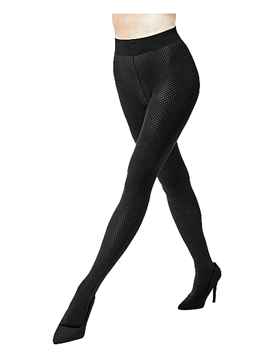Wolford Cotton Dot Tights - Underkläder - BLACK / black