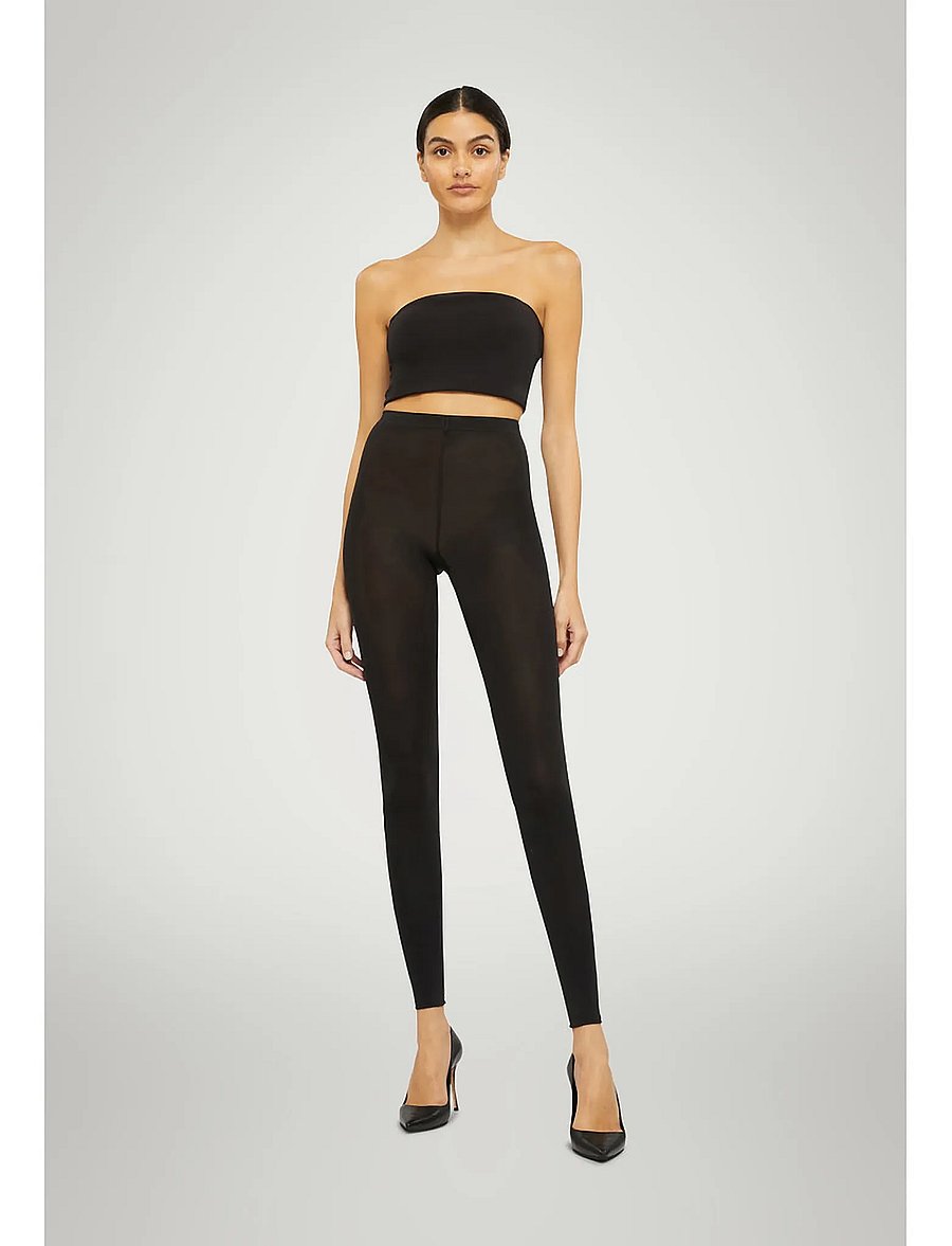 Wolford - Velvet 66 Leggings - erilised sündmused - black - 0