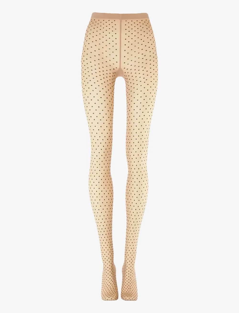 Wolford - Multicolored Dot Tights - særlige begivenheder - fairly light/black - 2