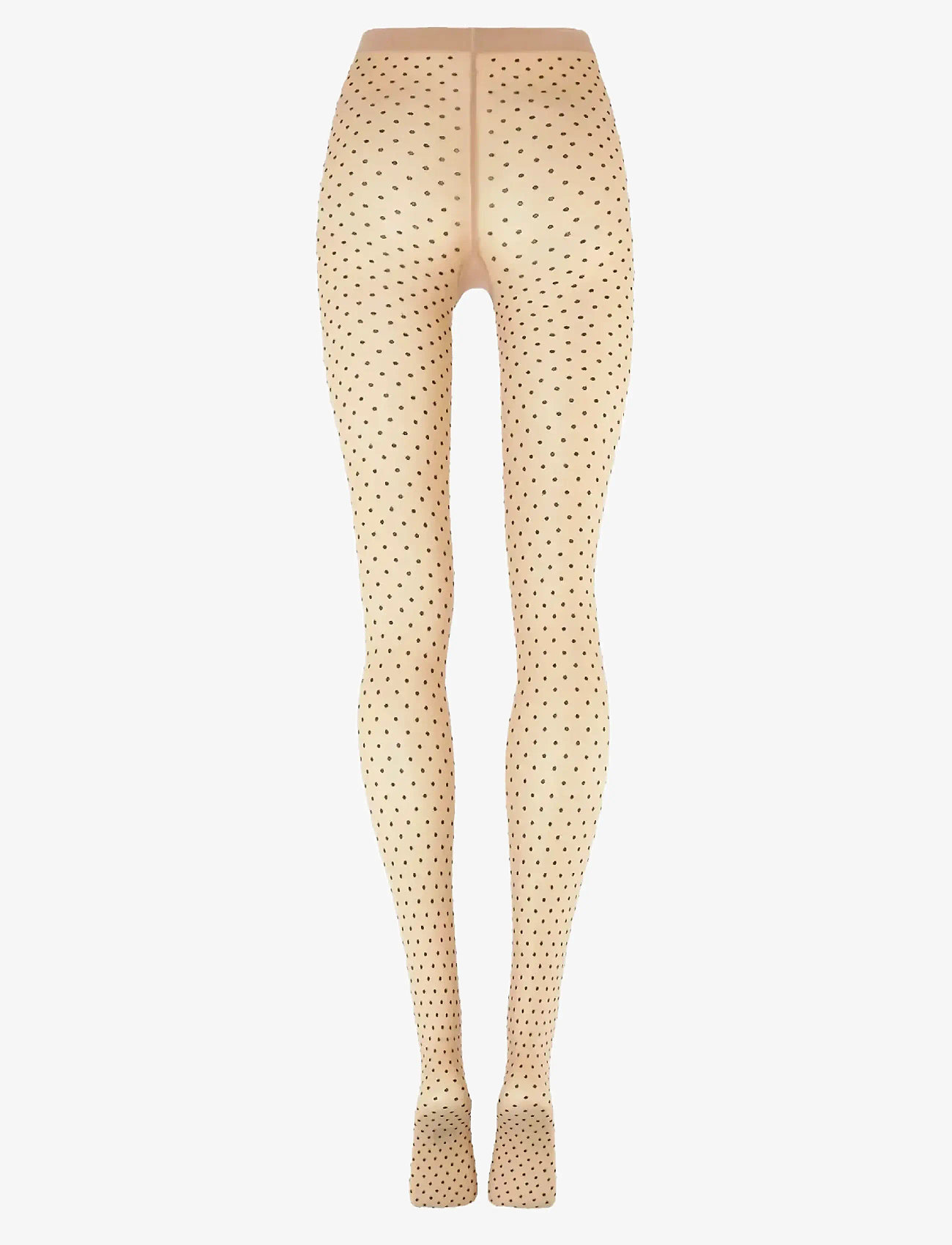 Wolford - Multicolored Dot Tights - særlige begivenheder - fairly light/black - 3