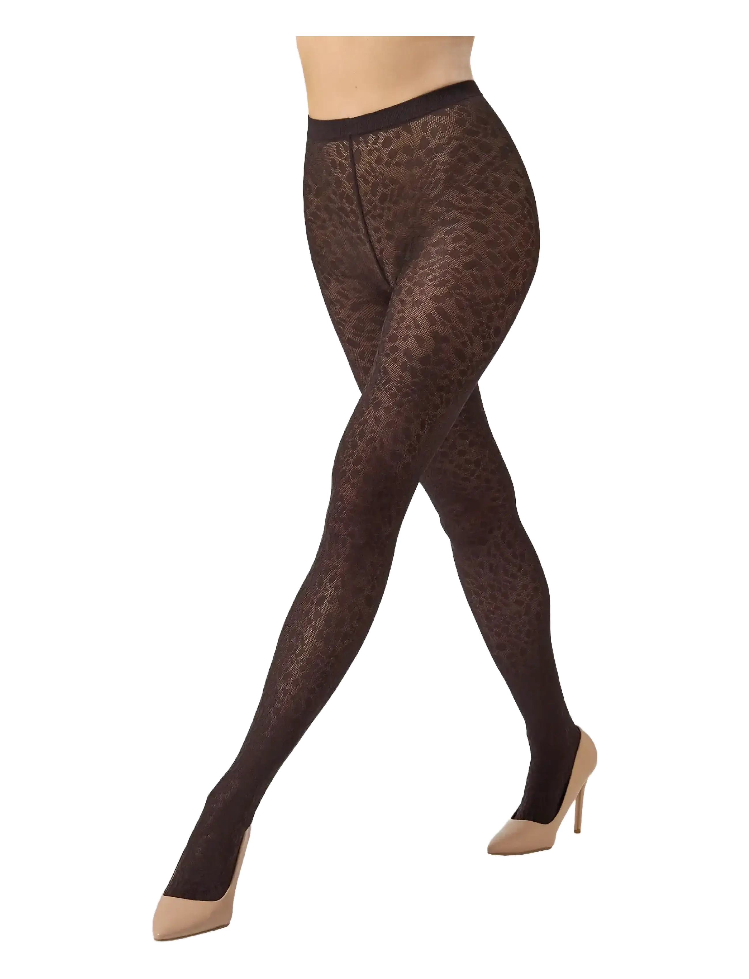 WOLFORD Pantera Strumpfhose Braun - XS - Damen