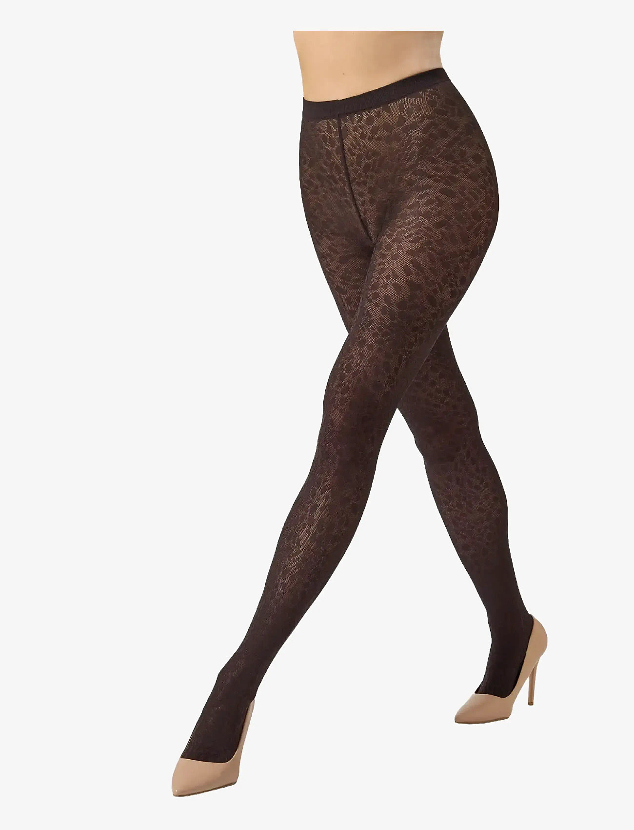 Wolford - Pantera Tights - speciella tillfällen - dark wood - 1