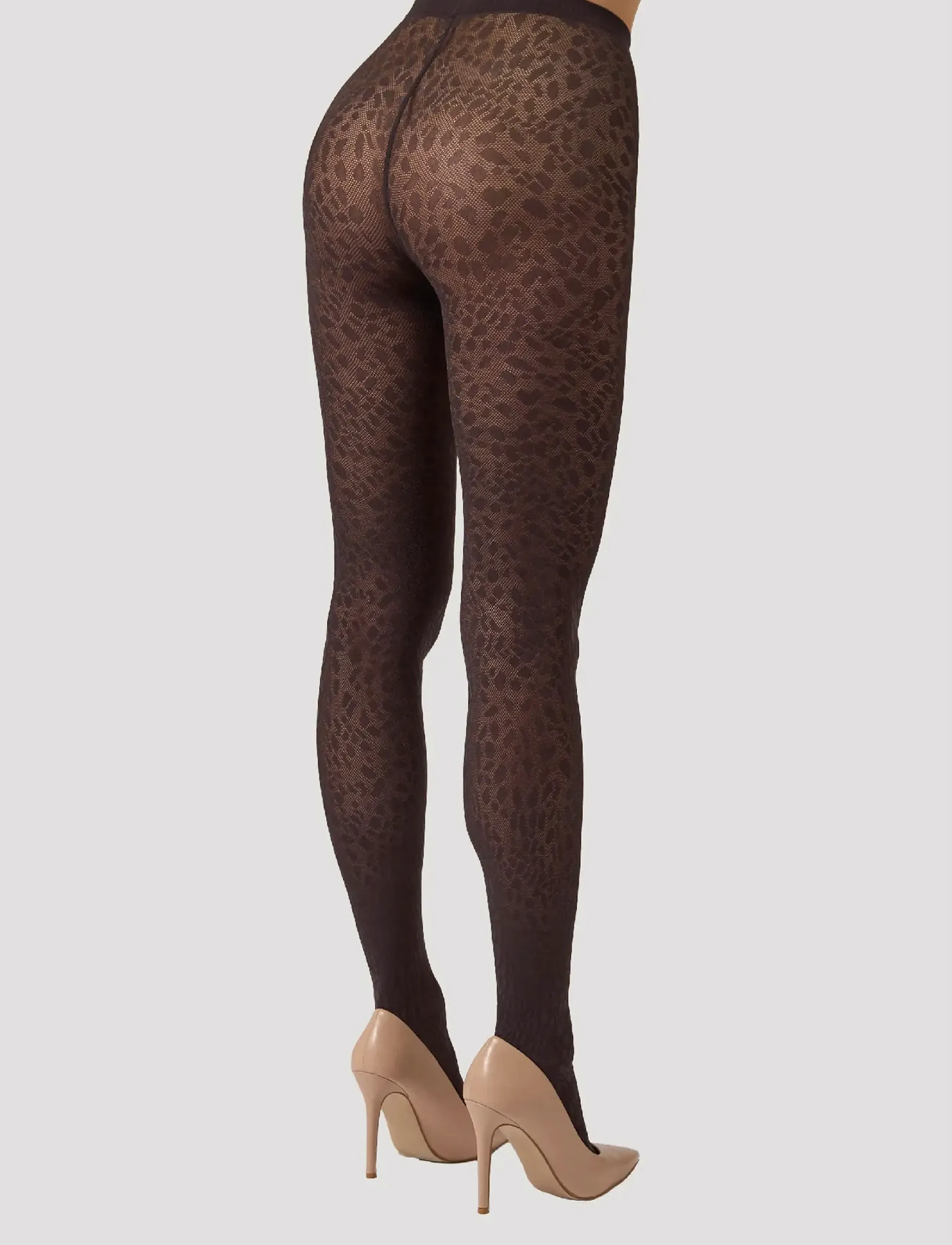 Wolford - Pantera Tights - damen - dark wood - 4