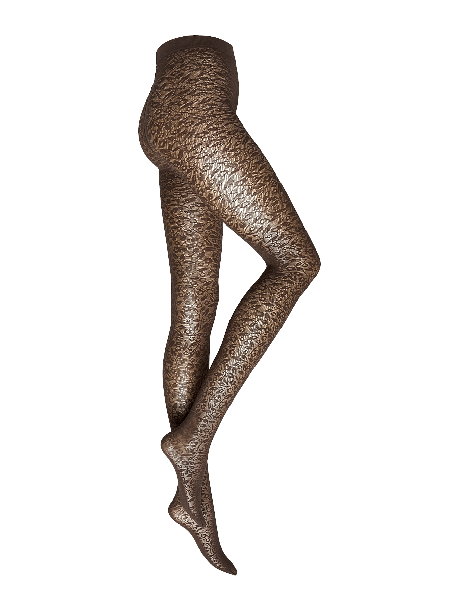 Wolford - Bouquet Tights - speciella tillfällen - soft cacao - 0