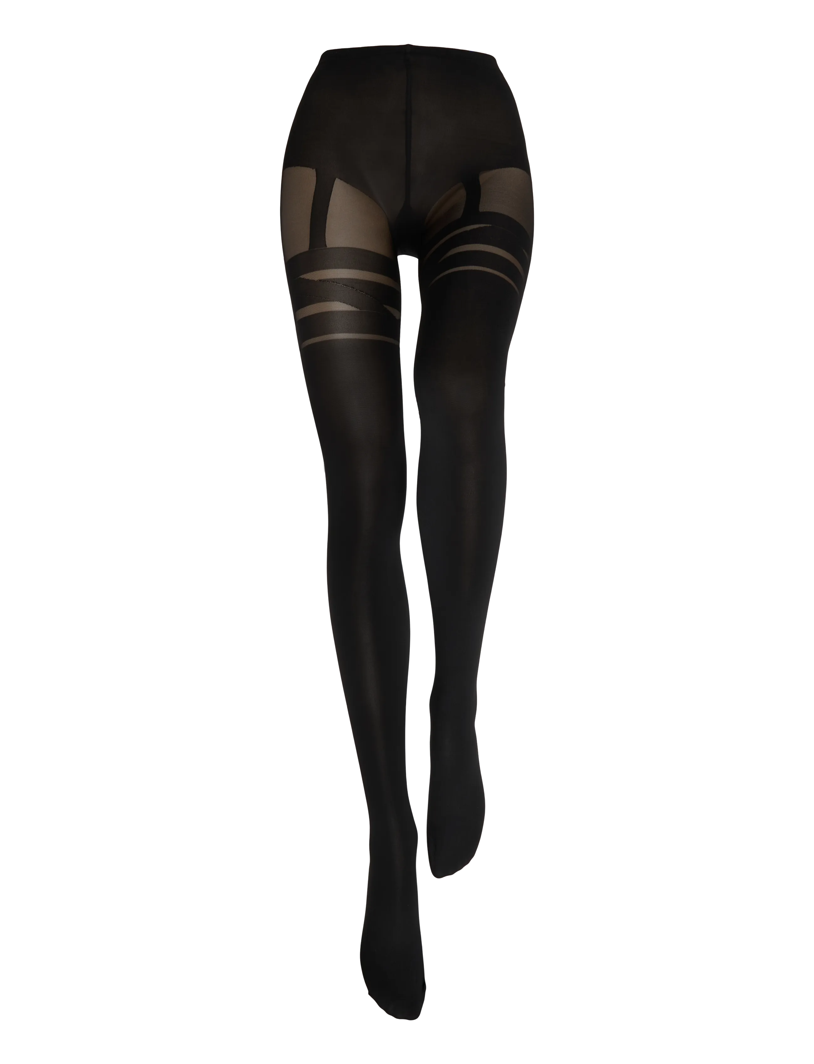 Wolford Infinite Wrap Tights - Sukkpüksid - BLACK / black