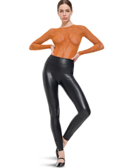 Wolford - Edie Leggings - party wear at outlet prices - black - 3