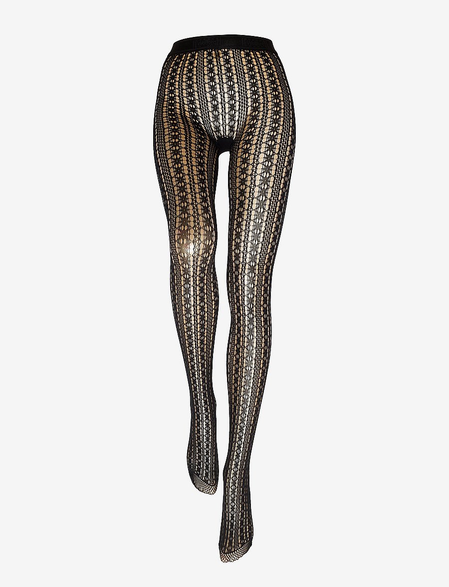 Wolford - Crochet Net Tights - black - 1