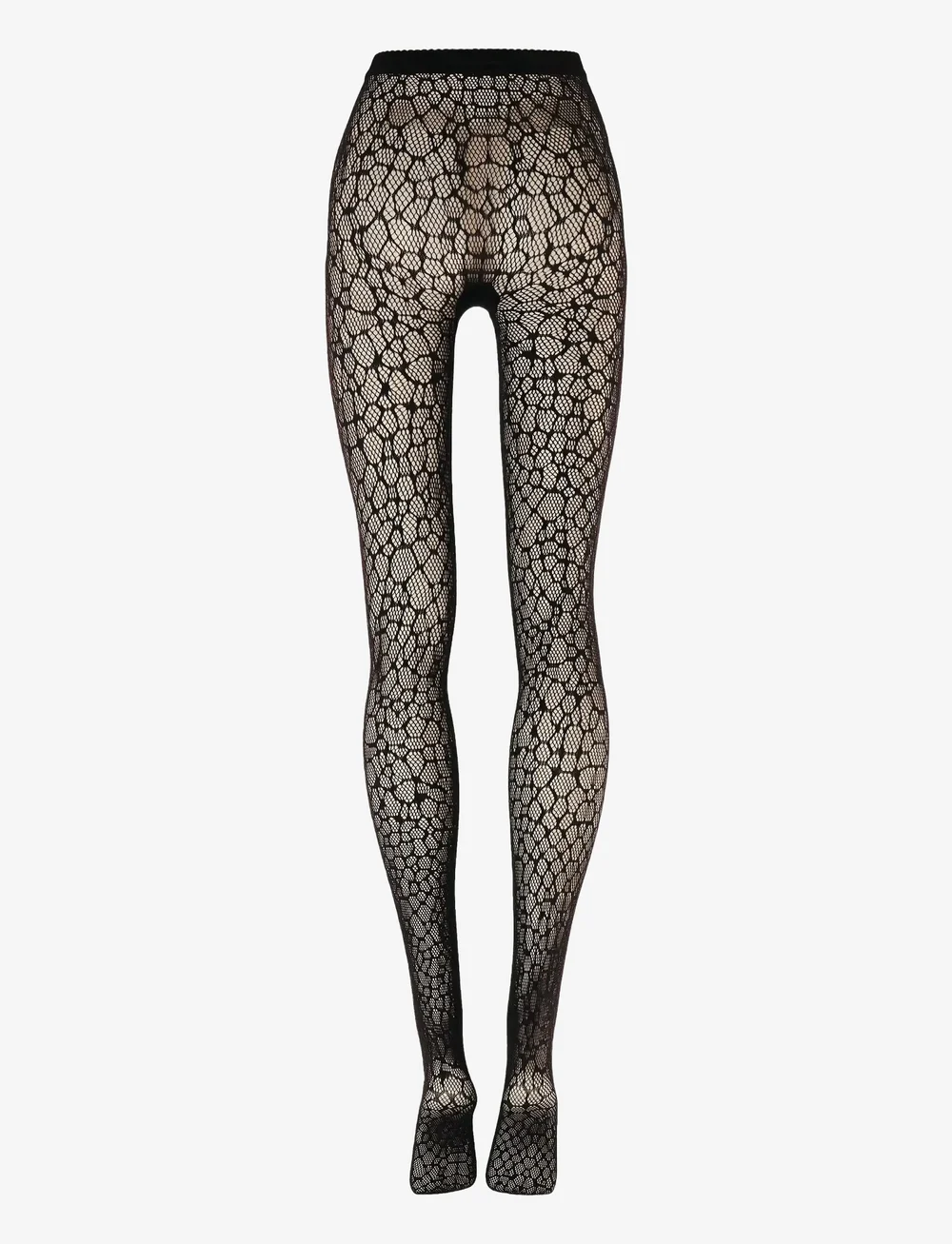 Wolford - Reptile Net Tights - særlige begivenheder - black - 2