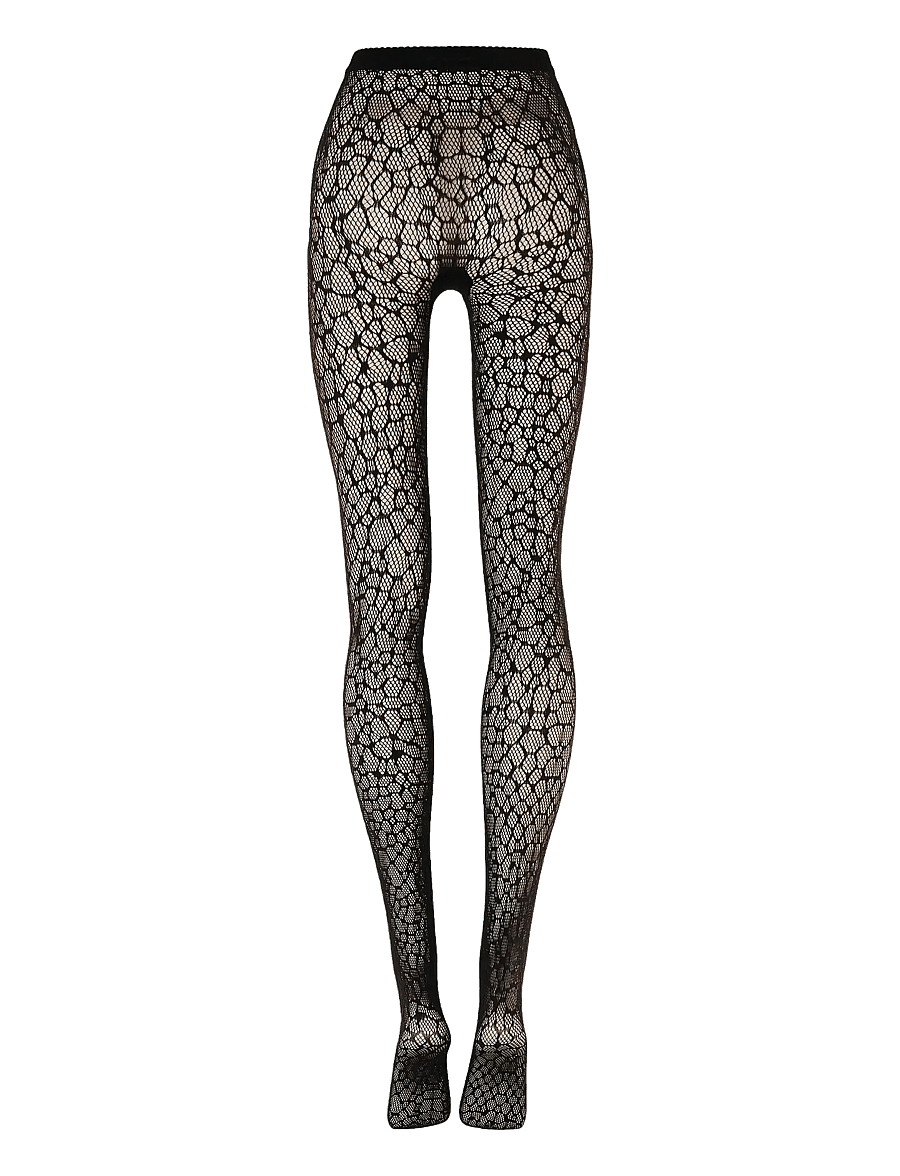 Wolford - Reptile Net Tights - erilised sündmused - black - 2