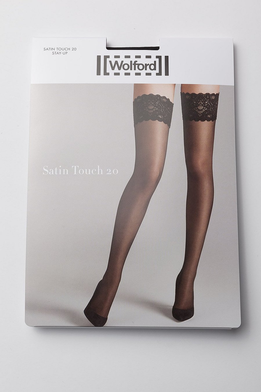Wolford - Satin Touch 20 Stay-Up - speciella tillfällen - black - 3