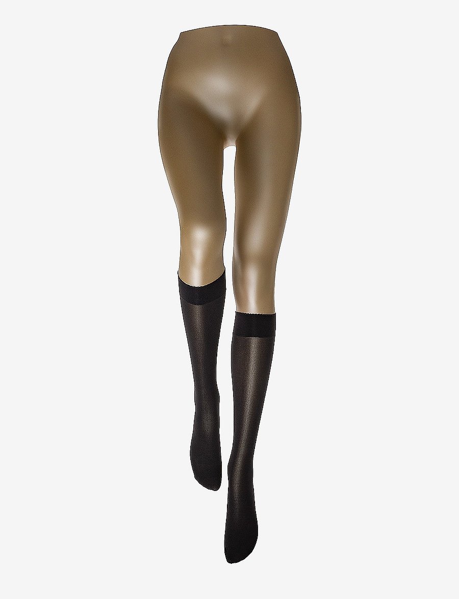 Wolford - Velvet de Luxe 50 Knee-Highs - kniestrümpfe - black - 1