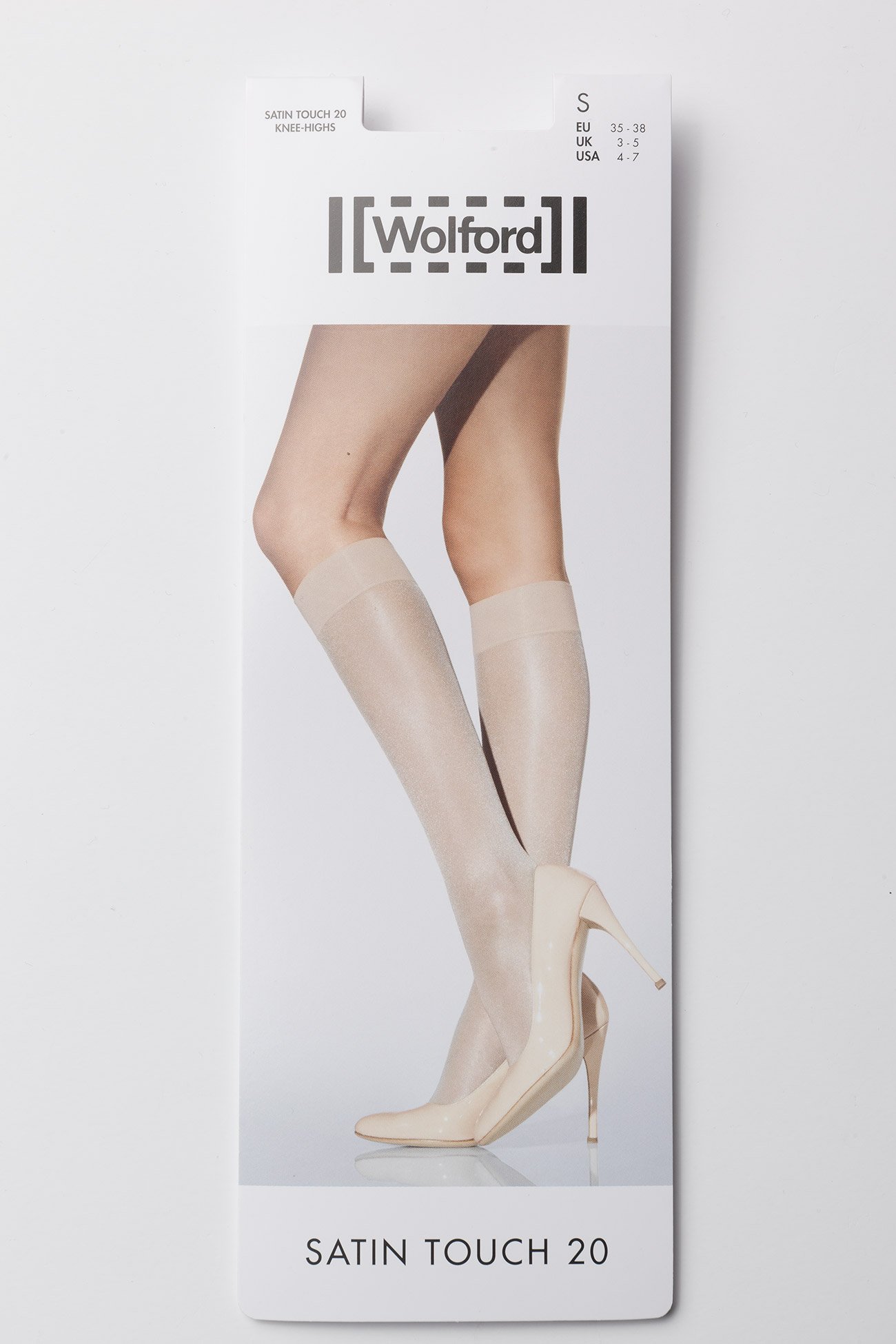Wolford - Satin Touch 20 Knee Highs - kniestrümpfe - black - 2