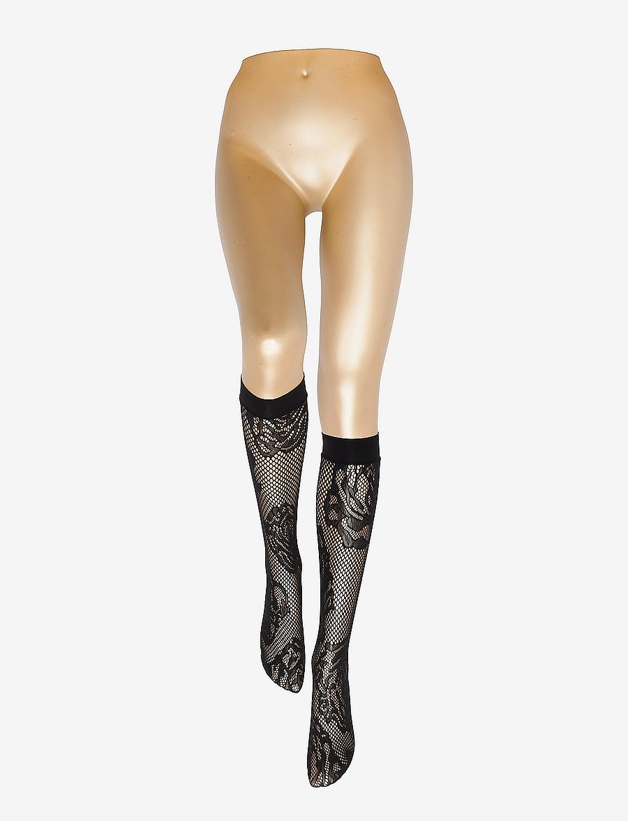 Wolford - Net Roses Knee highs - black - 1