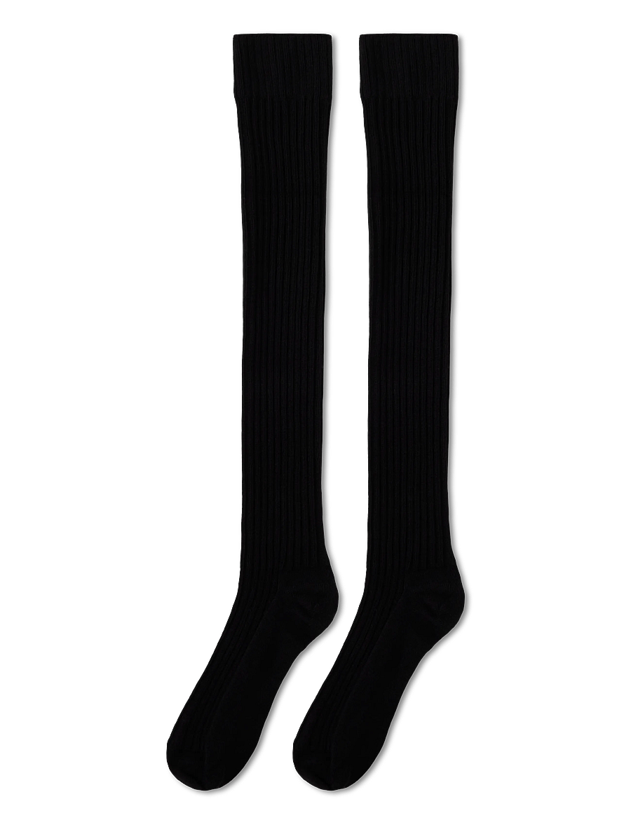 Wolford - Wool Rib Socks - black - 1