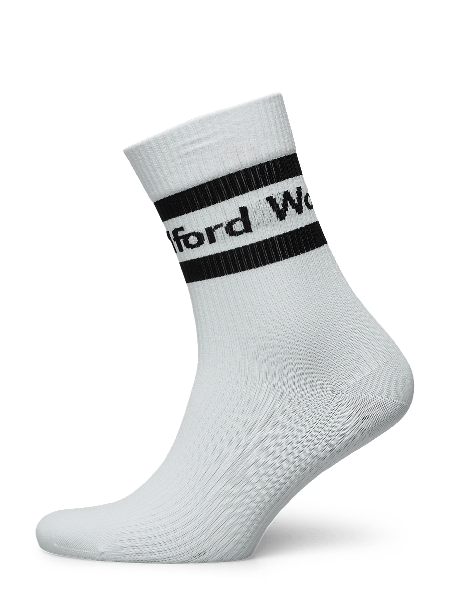 Wolford - Logo Rib Socks - white/black - 0
