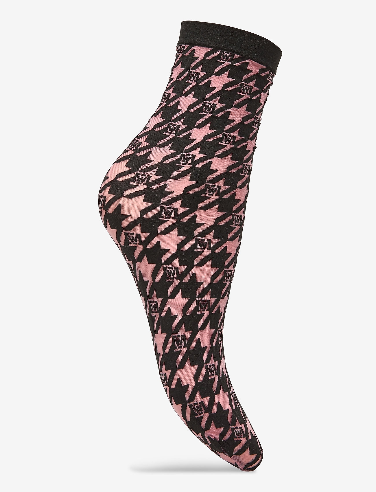 Wolford - Logo Passion Socks - ashpink/black - 1
