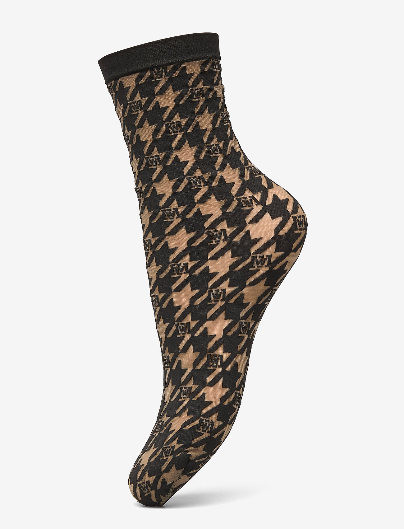 Wolford - Logo Passion Socks - hunter/black - 0