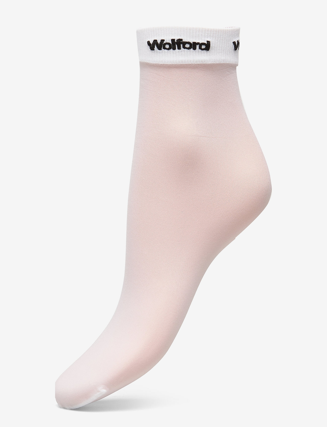 Wolford - Logo Band Socks - white/black - 0
