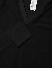 Wolford - Wilma Pullover - pitkähihaiset t-paidat - black/black - 2