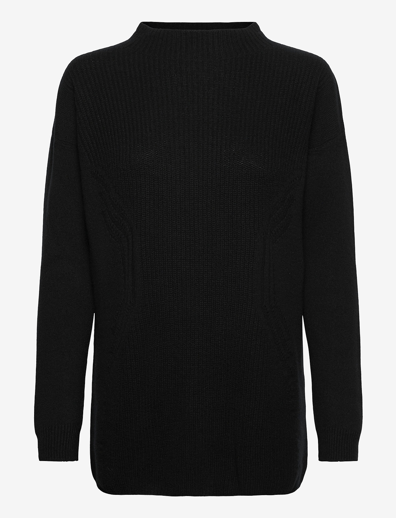 Aurora Wool Pullover - BLACK