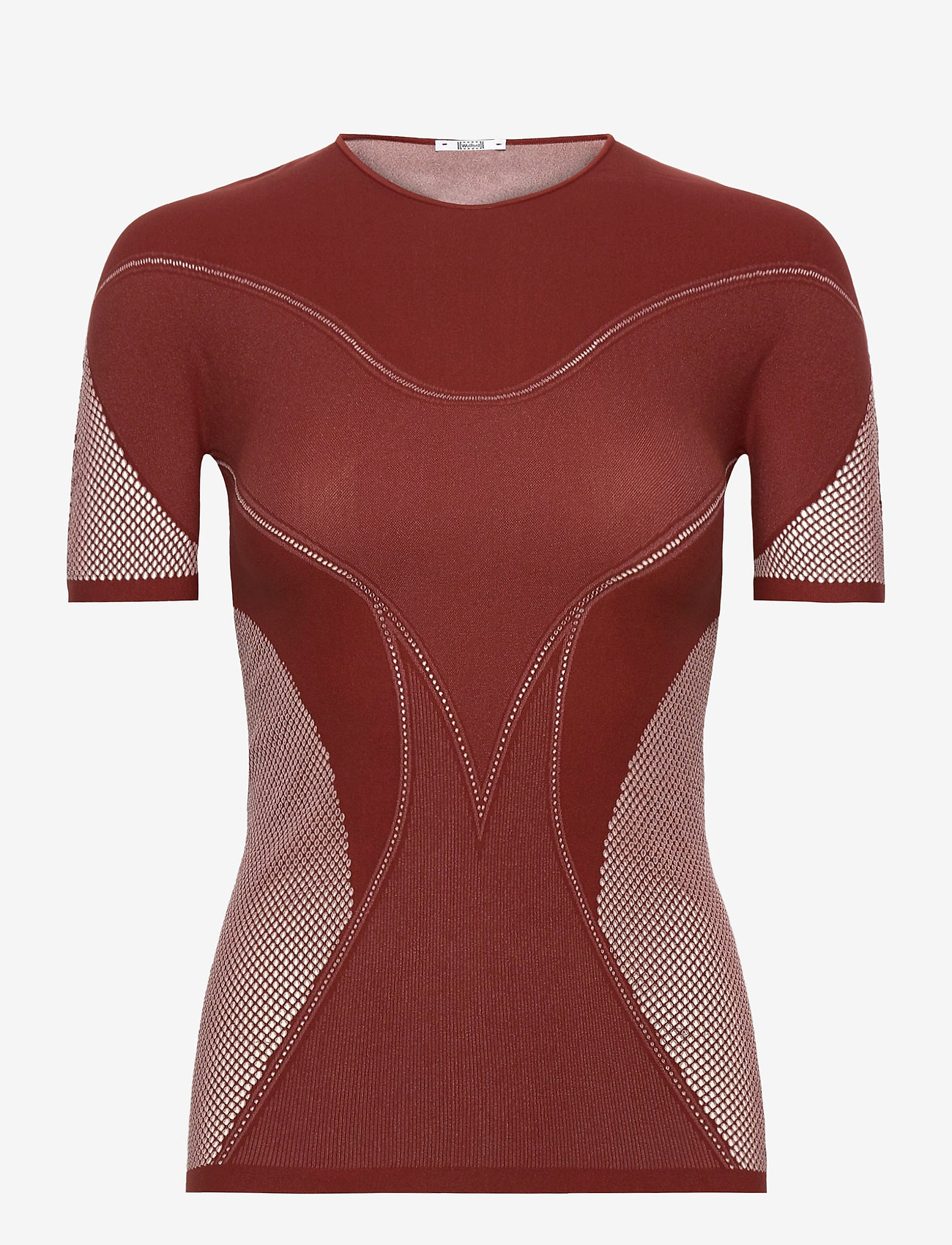 Wolford - Zen Shirt - currant berry/ash - 0