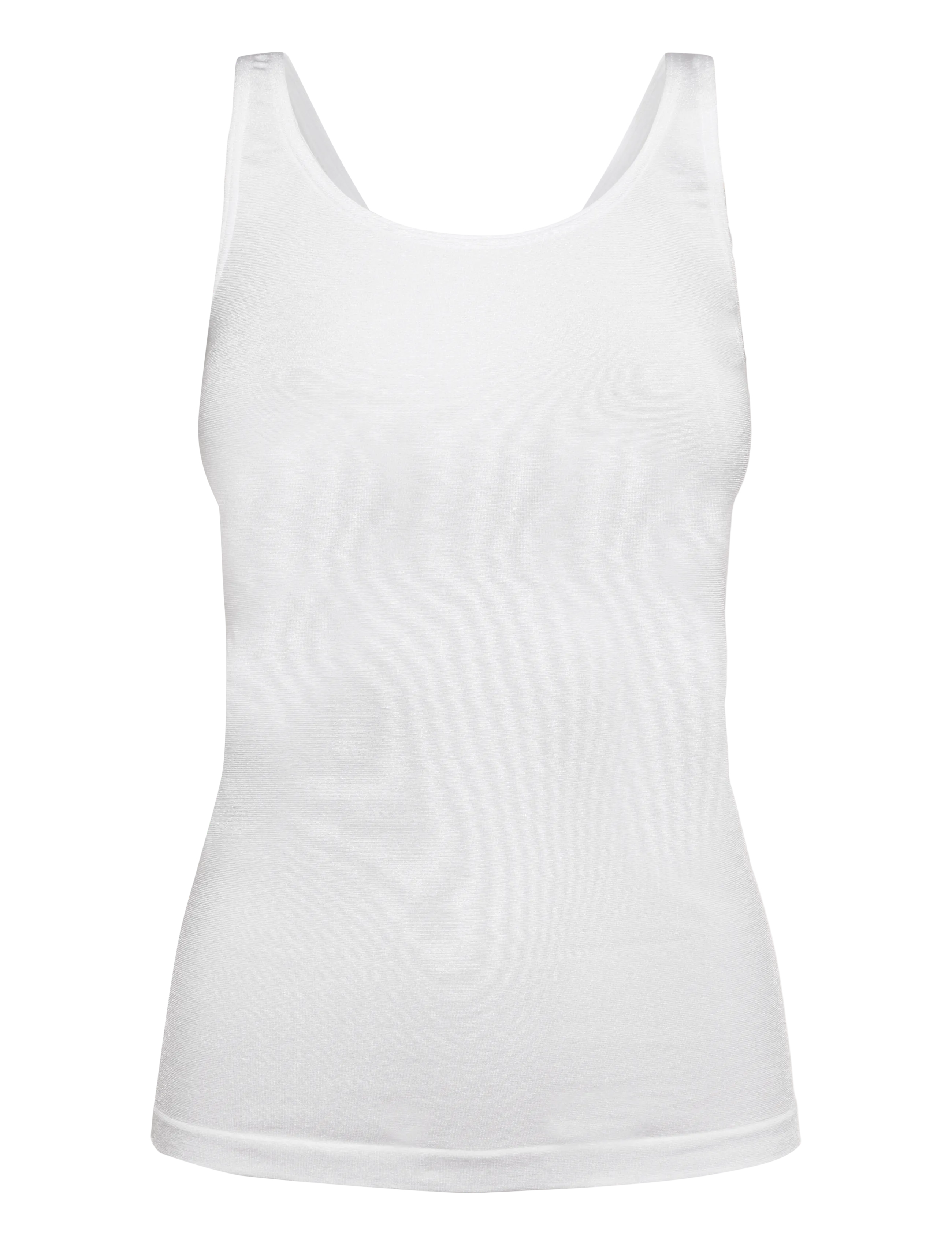Wolford Jamaika Top Sleeveless - T-Shirts & Tops - WHITE / white