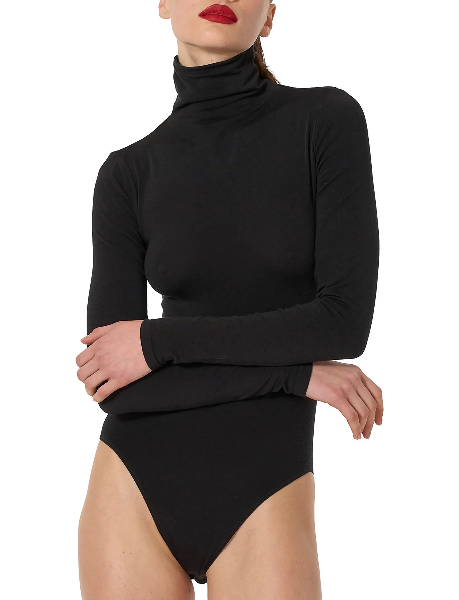 Wolford - Colorado Body - rollkragenpullover - black - 3