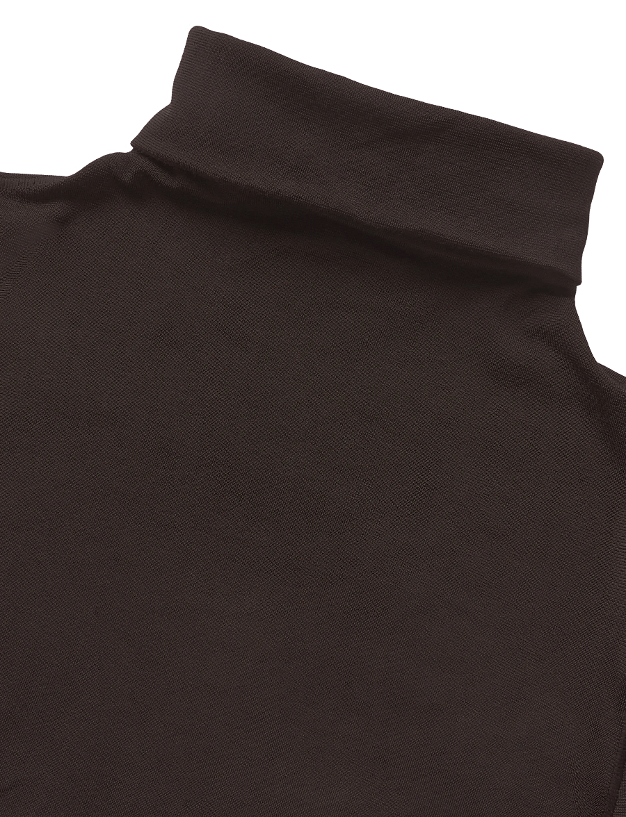 Wolford - Colorado String Body - kõrge kaelusega kudumid - dark wood - 5