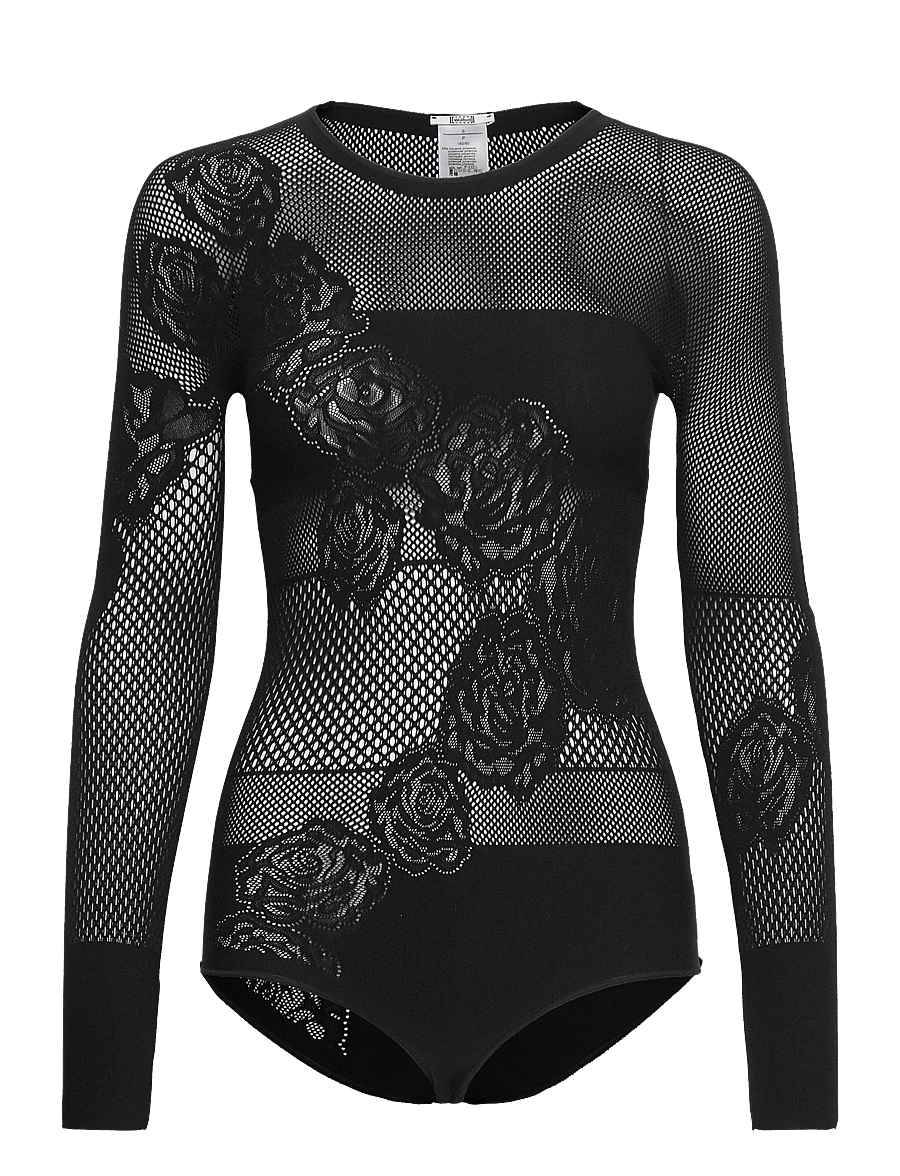 Wolford - Net Roses Body - black - 0
