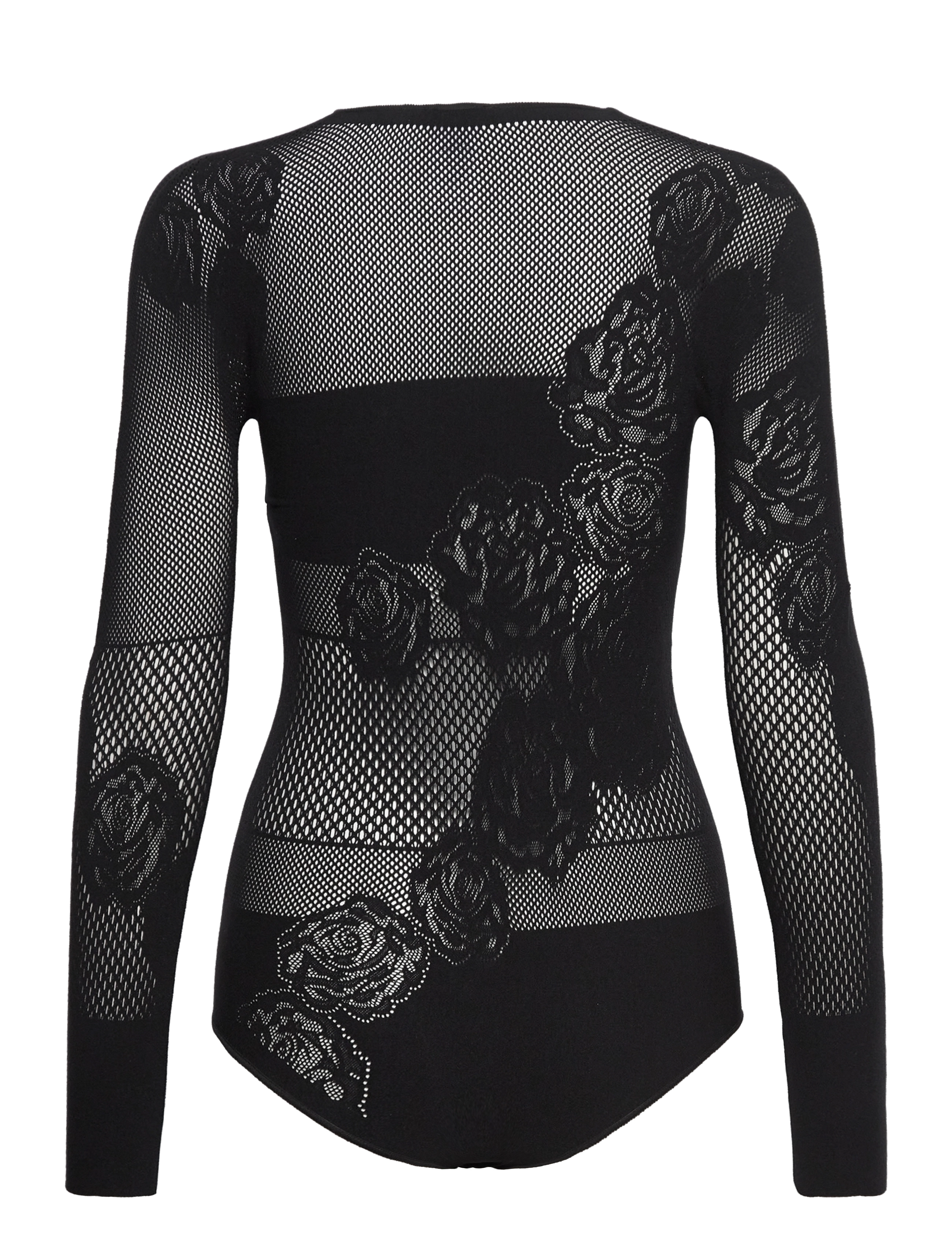 Wolford - Net Roses Body - black - 1