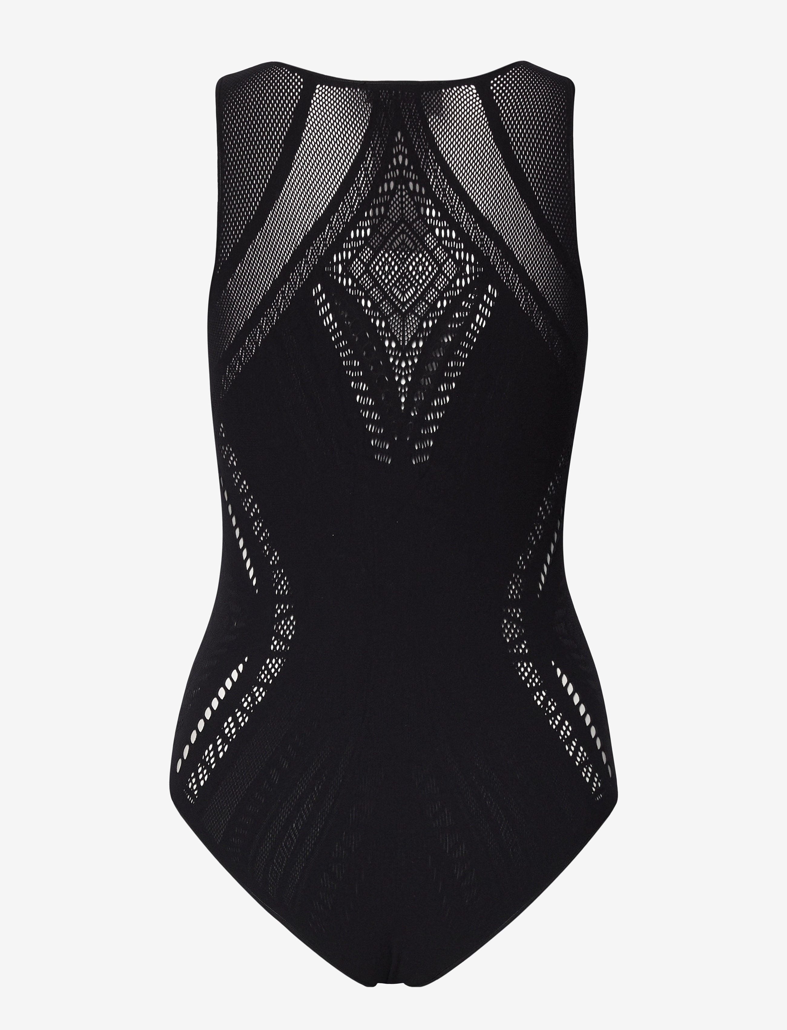 Wolford - Ajouré Net Body - black - 1
